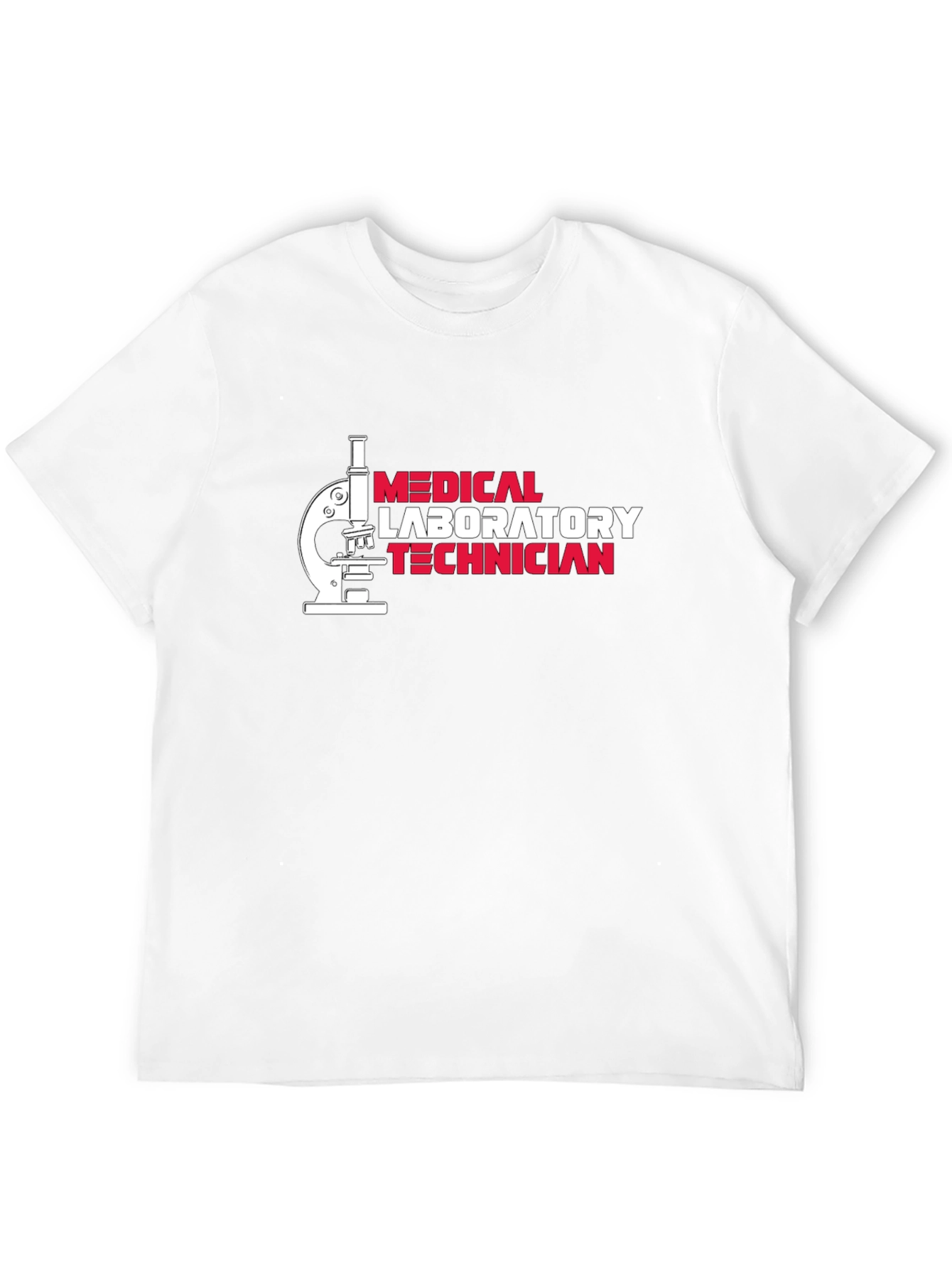 Black Medical Laboratory Technician T-Shirt - Black view 12