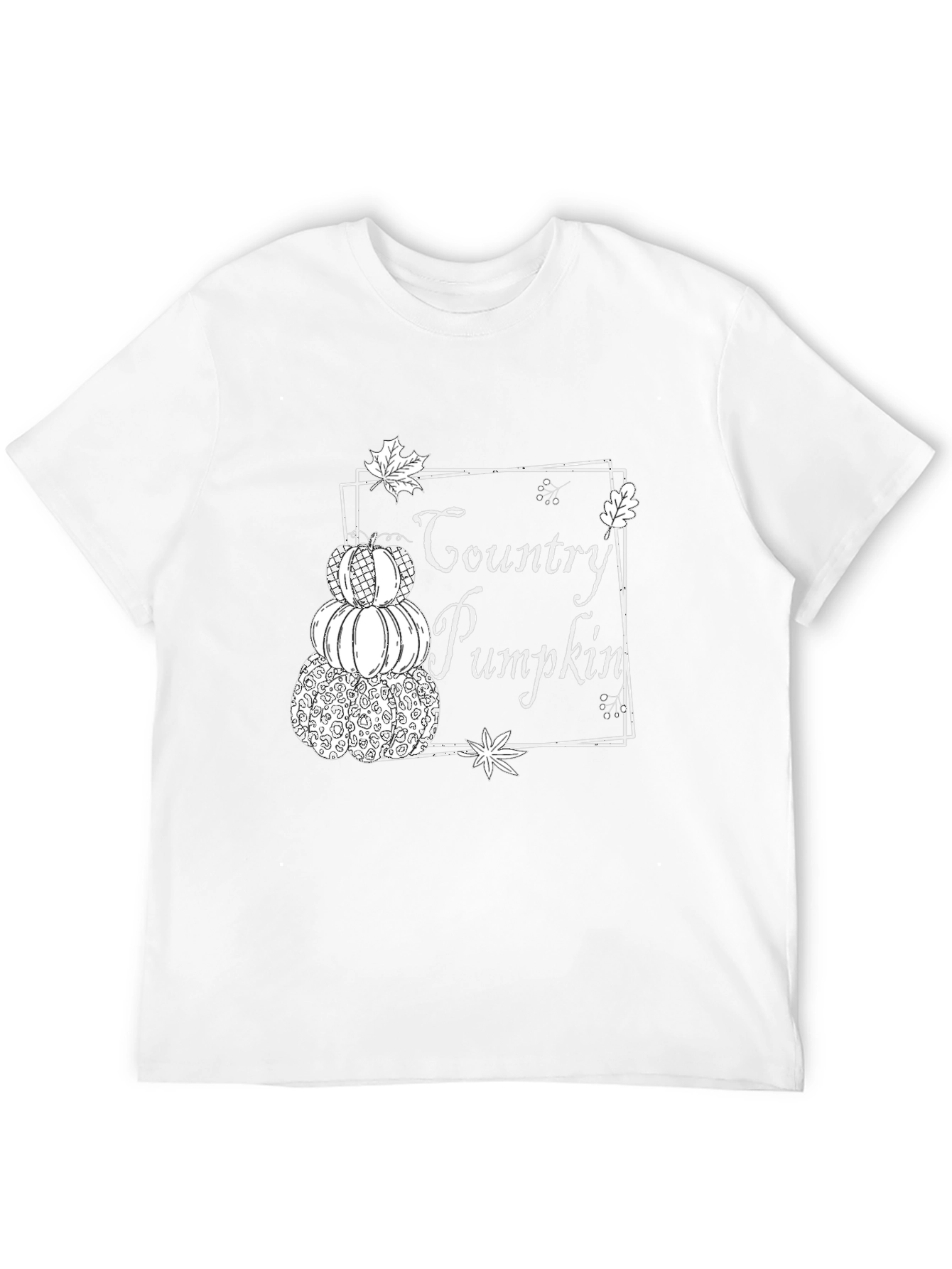 Country Pumpkin Stacked T-Shirt - 12