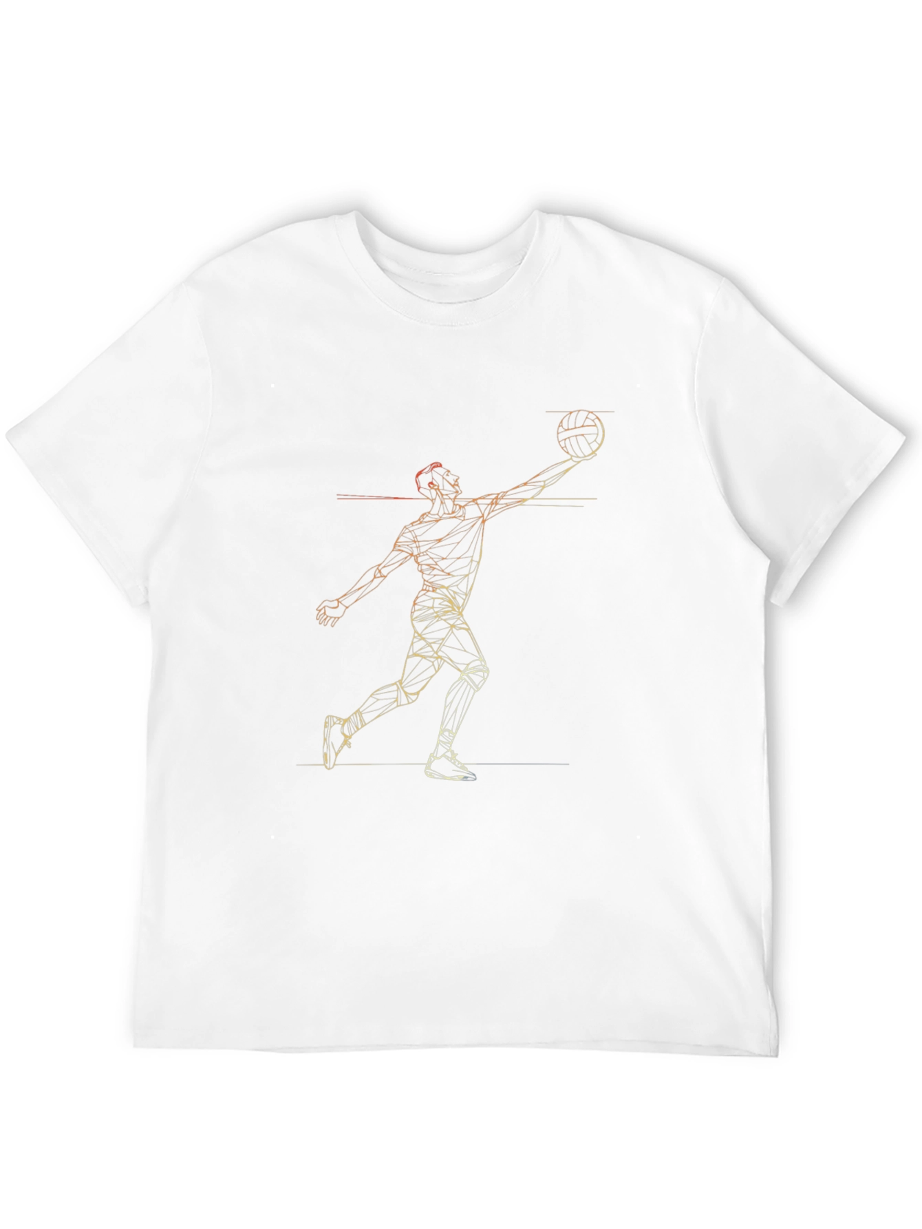 Black Geometric Basketball Player Black T-Shirt view 12