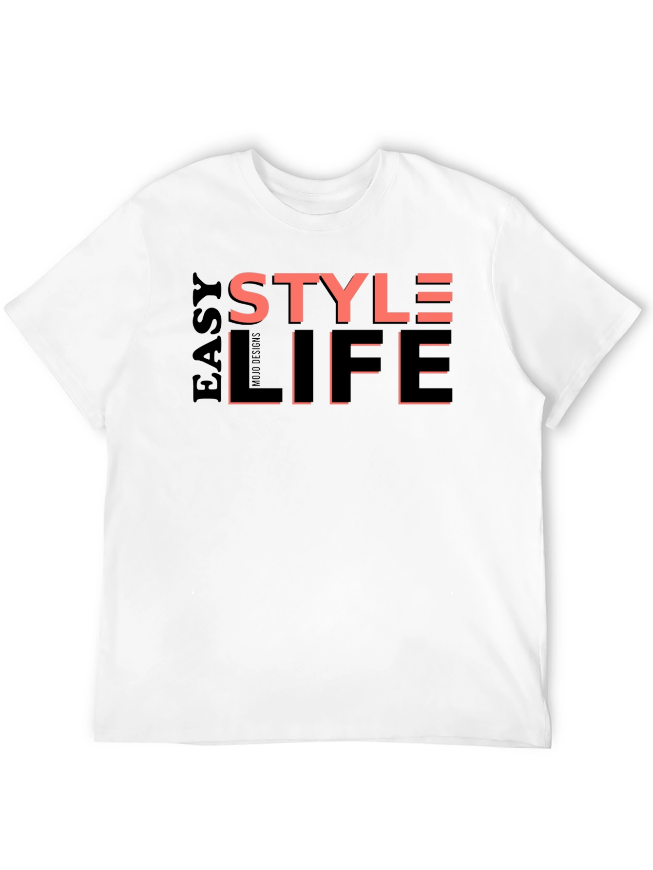 Black Easy Style Life Graphic Print Tee view 12