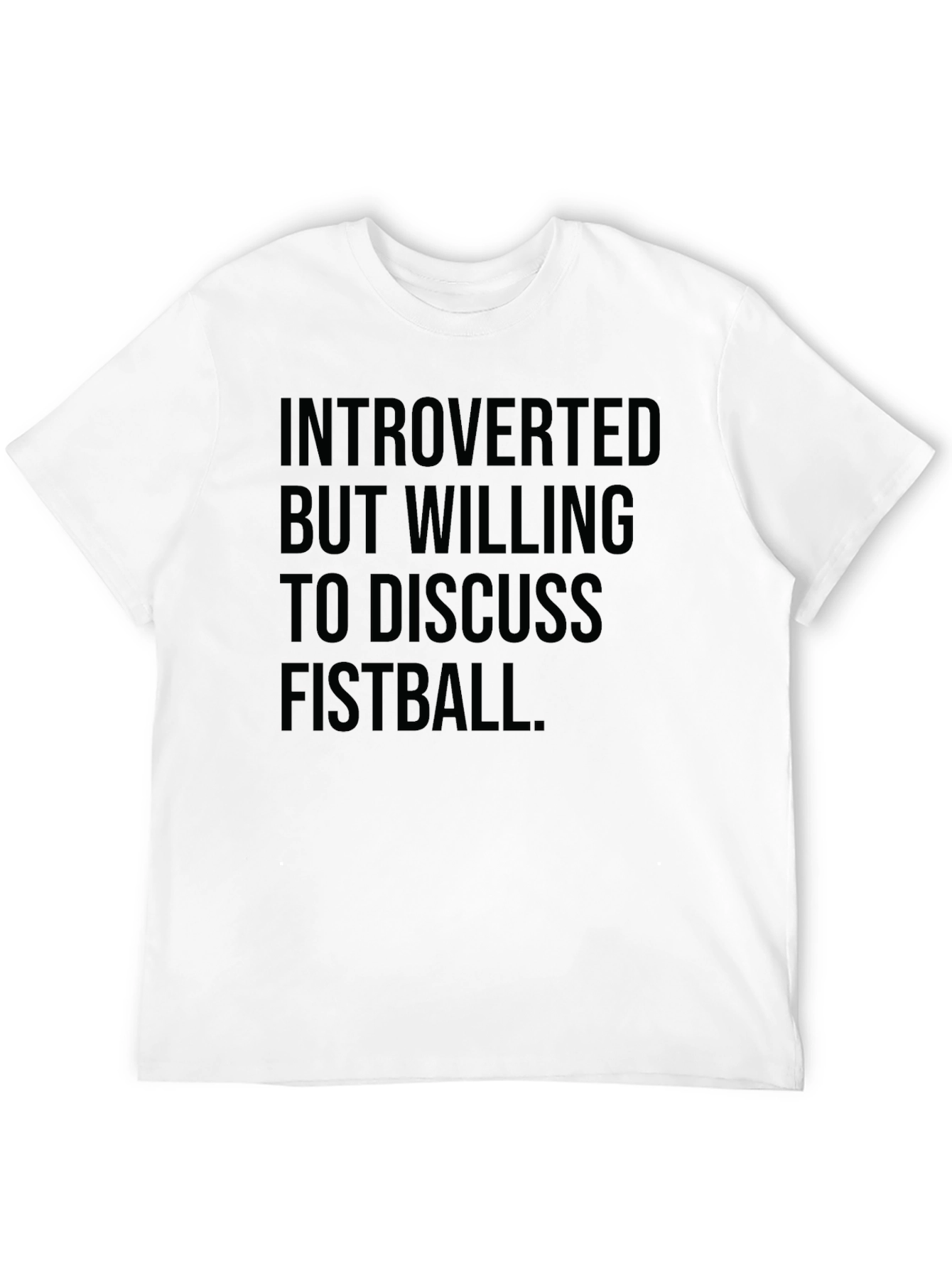Black Introverted Fistball Tee view 12