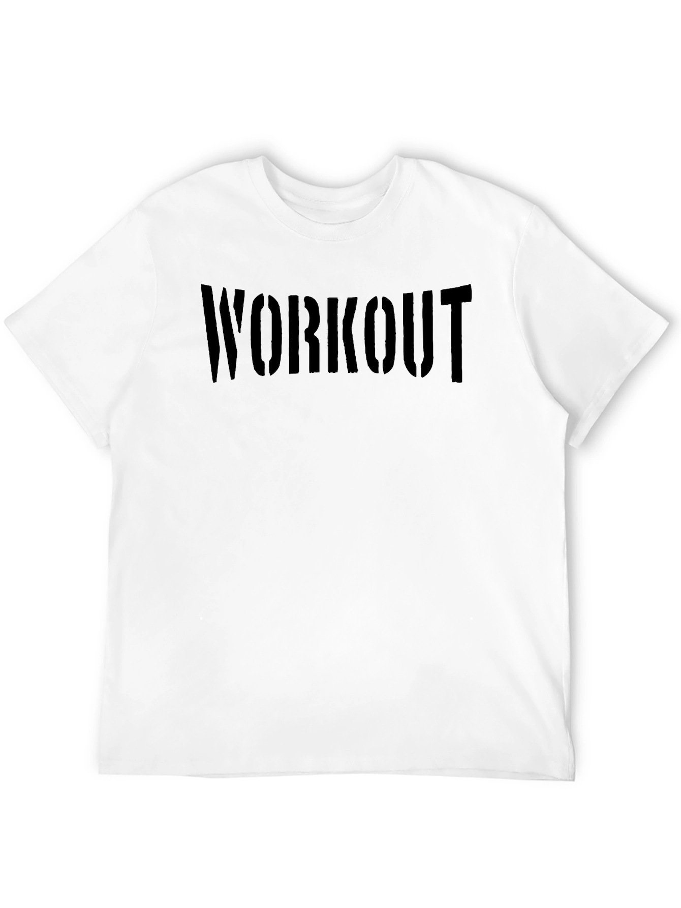 Black Workout Black T-Shirt view 12