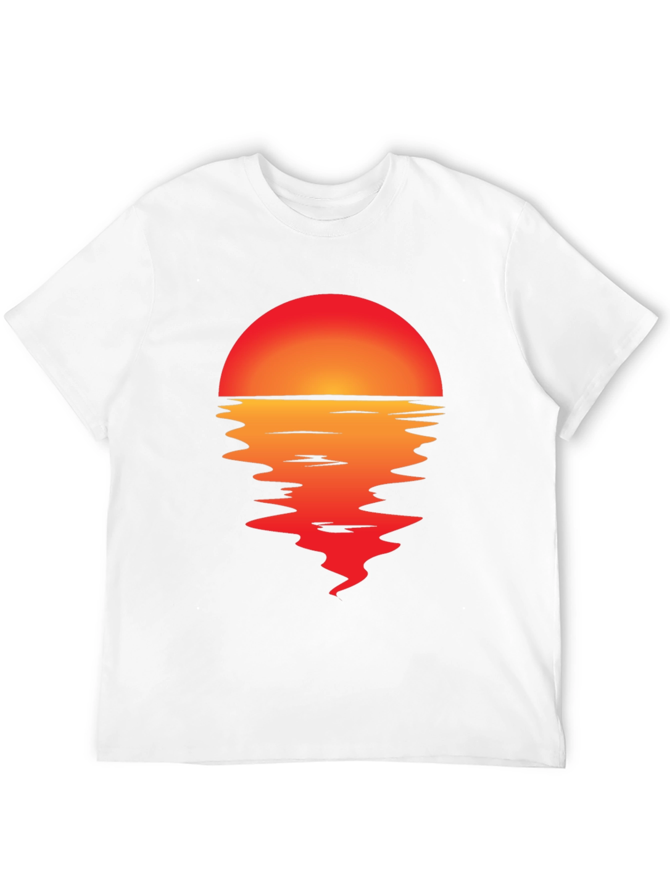 Black Sunset Graphic T-Shirt view 12