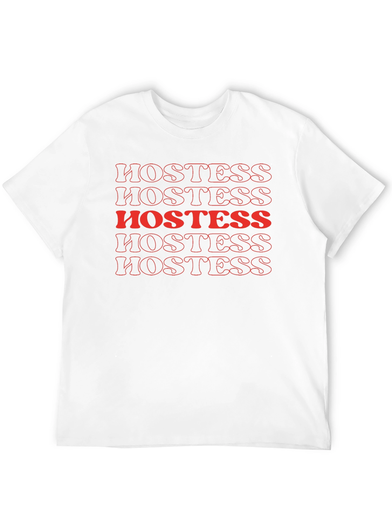 Hostess Retro Black T-Shirt - 12