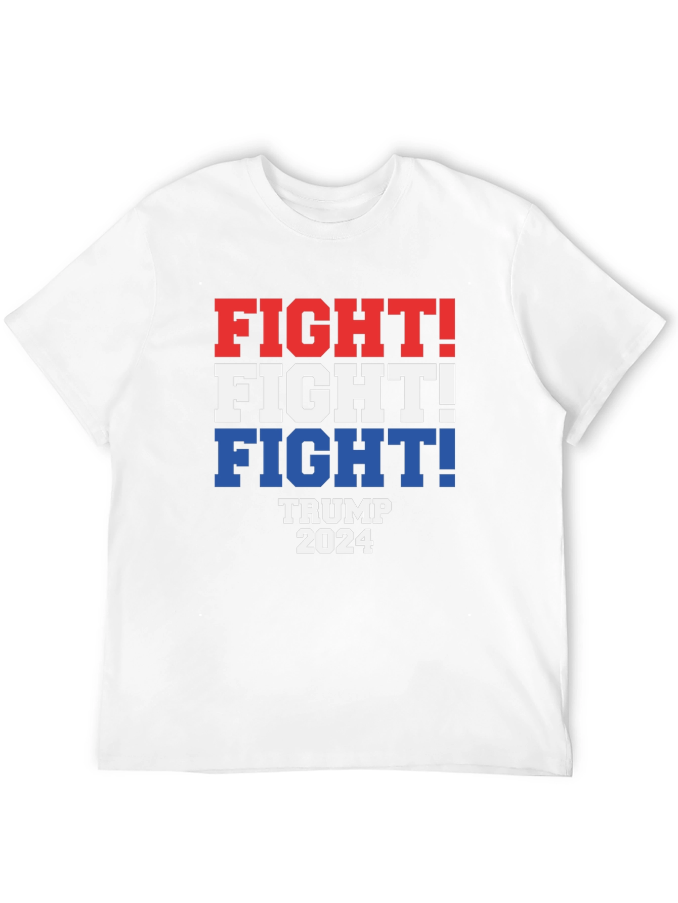 Black Fight! Trump 2024 Patriotic T-Shirt view 12