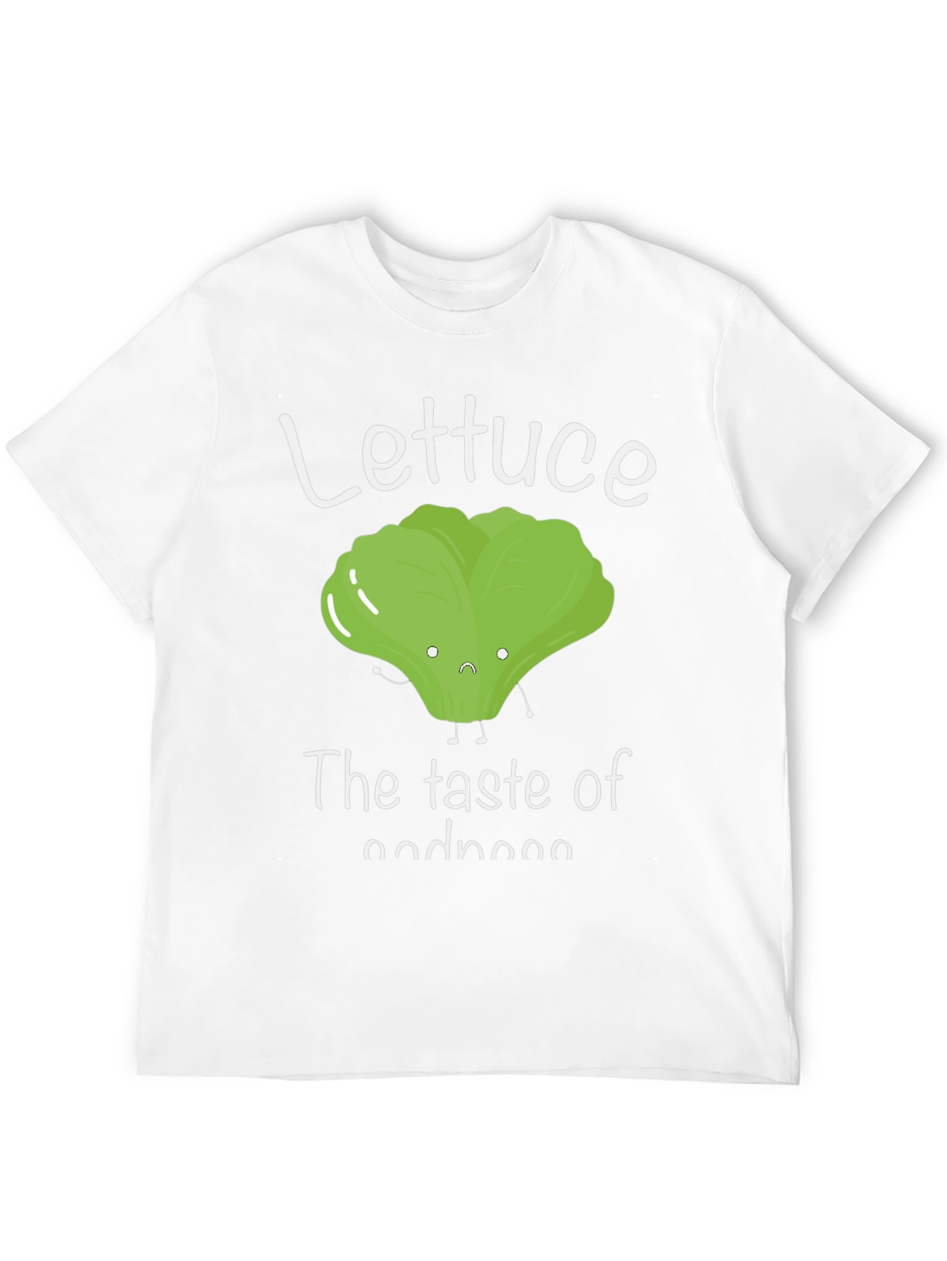 Black Lettuce 'The Taste of Goodness' Funny Graphic Tee view 12