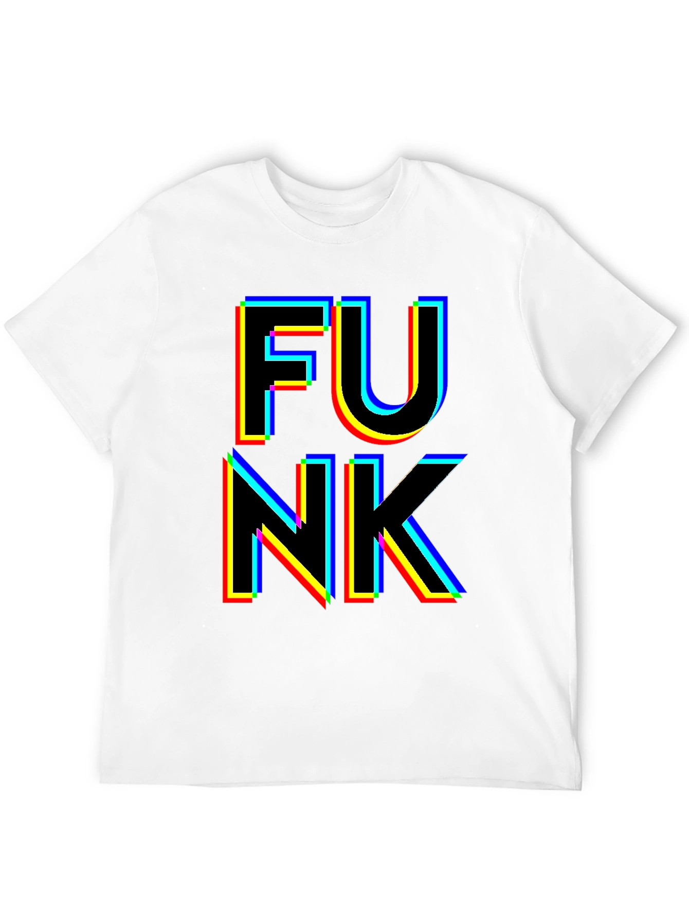 Black Retro Funk Graphic T-Shirt view 12