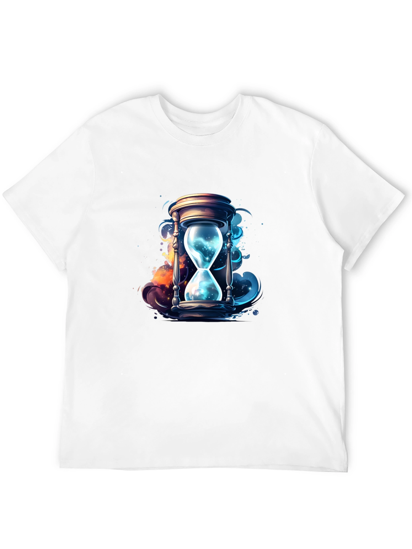 Black Hourglass T-Shirt - Timeless Design view 12