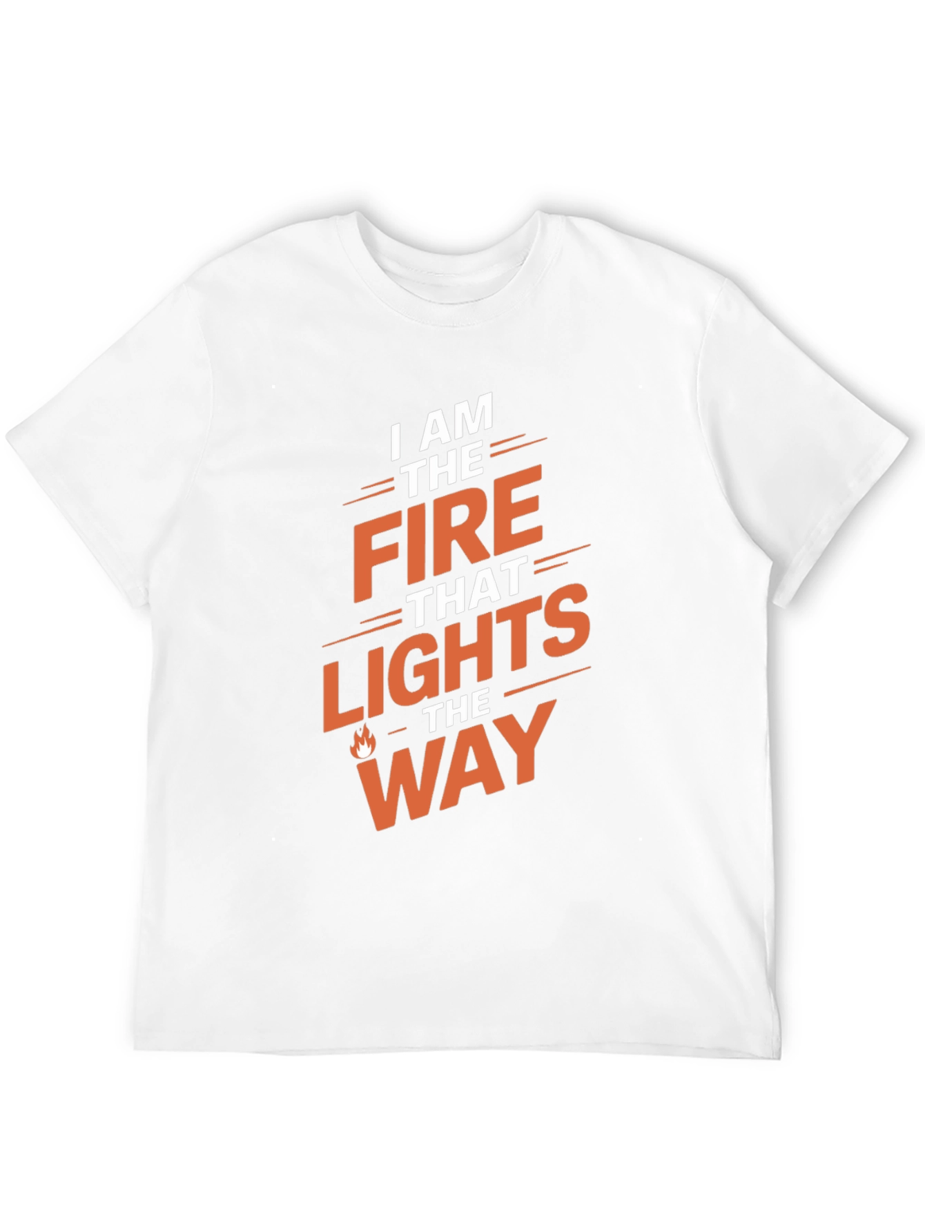 Black Fire That Lights the Way Graphic Tee - Black view 12