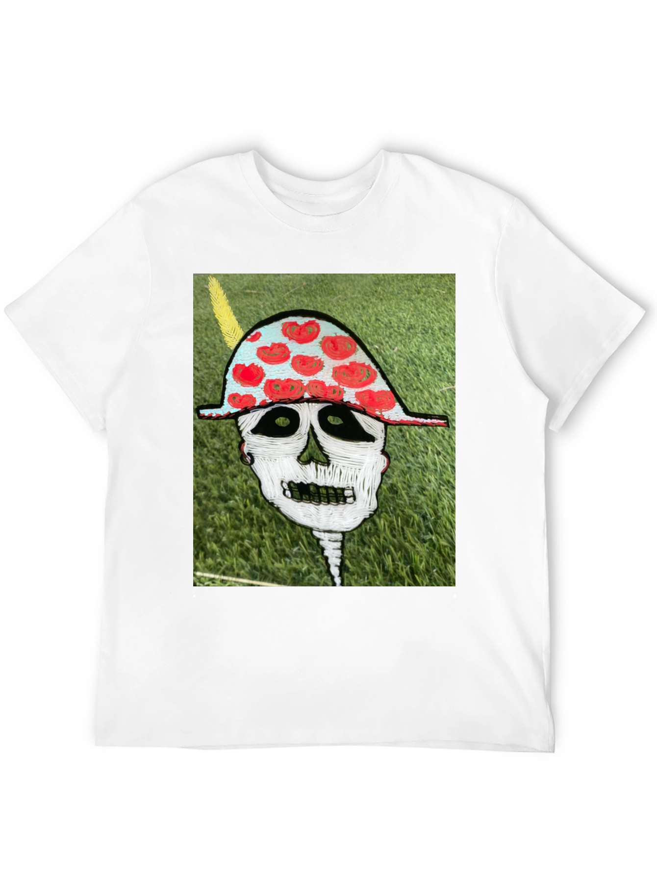 Black Skull Art Graphic Tee - Unique Design view 12