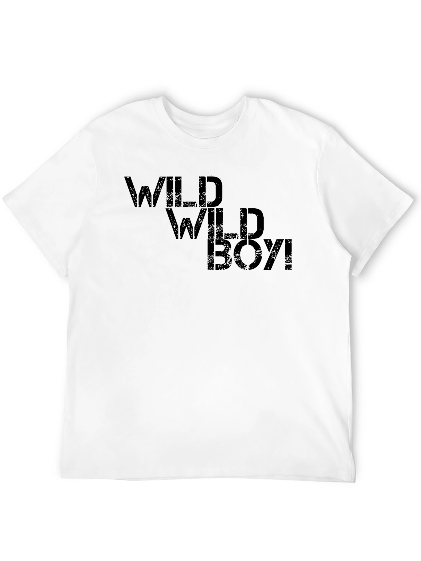 Black Wild Boy Graphic T-Shirt - Men's Black Tee view 12