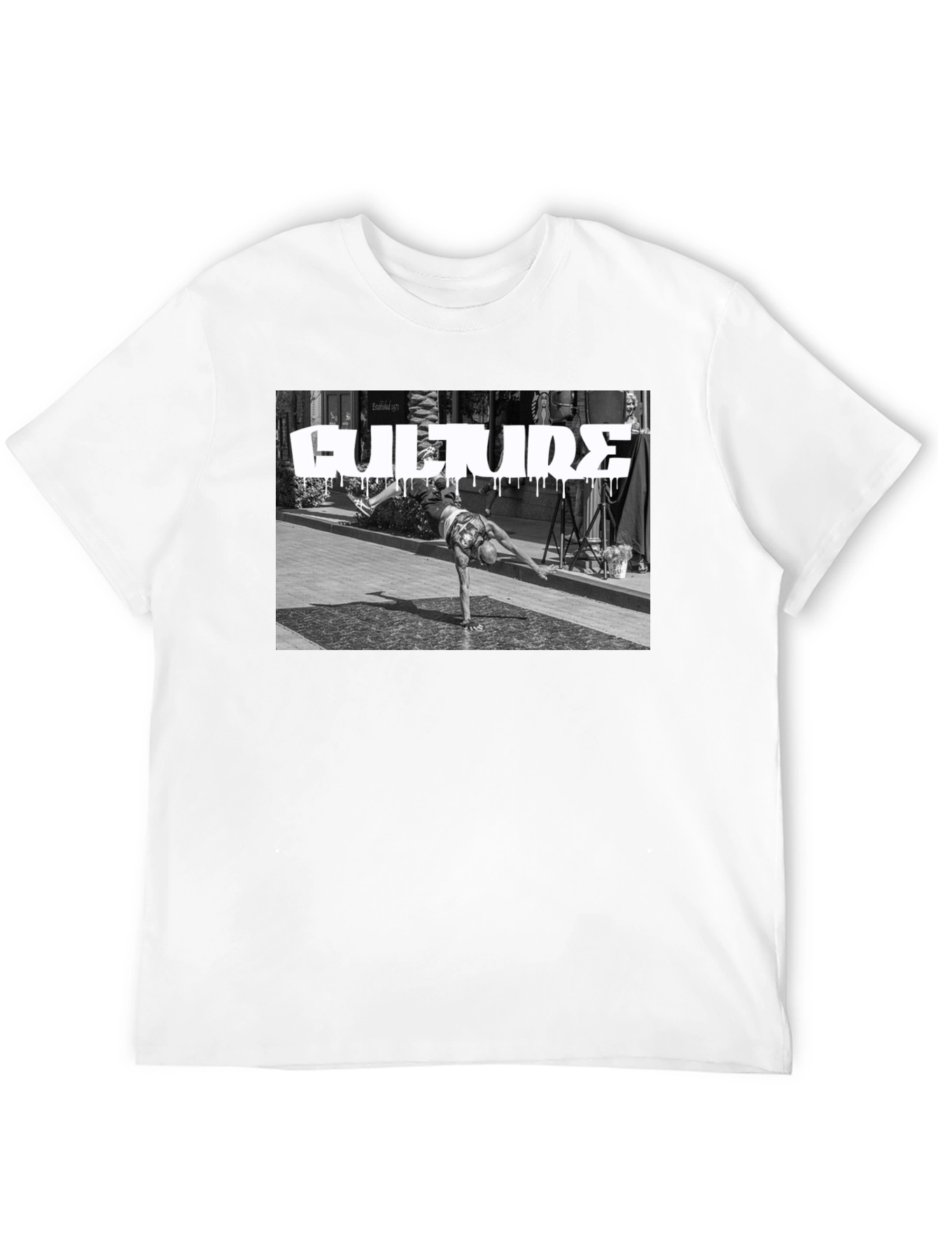 Black Culture Streetwear Graphic Tee - Black view 12