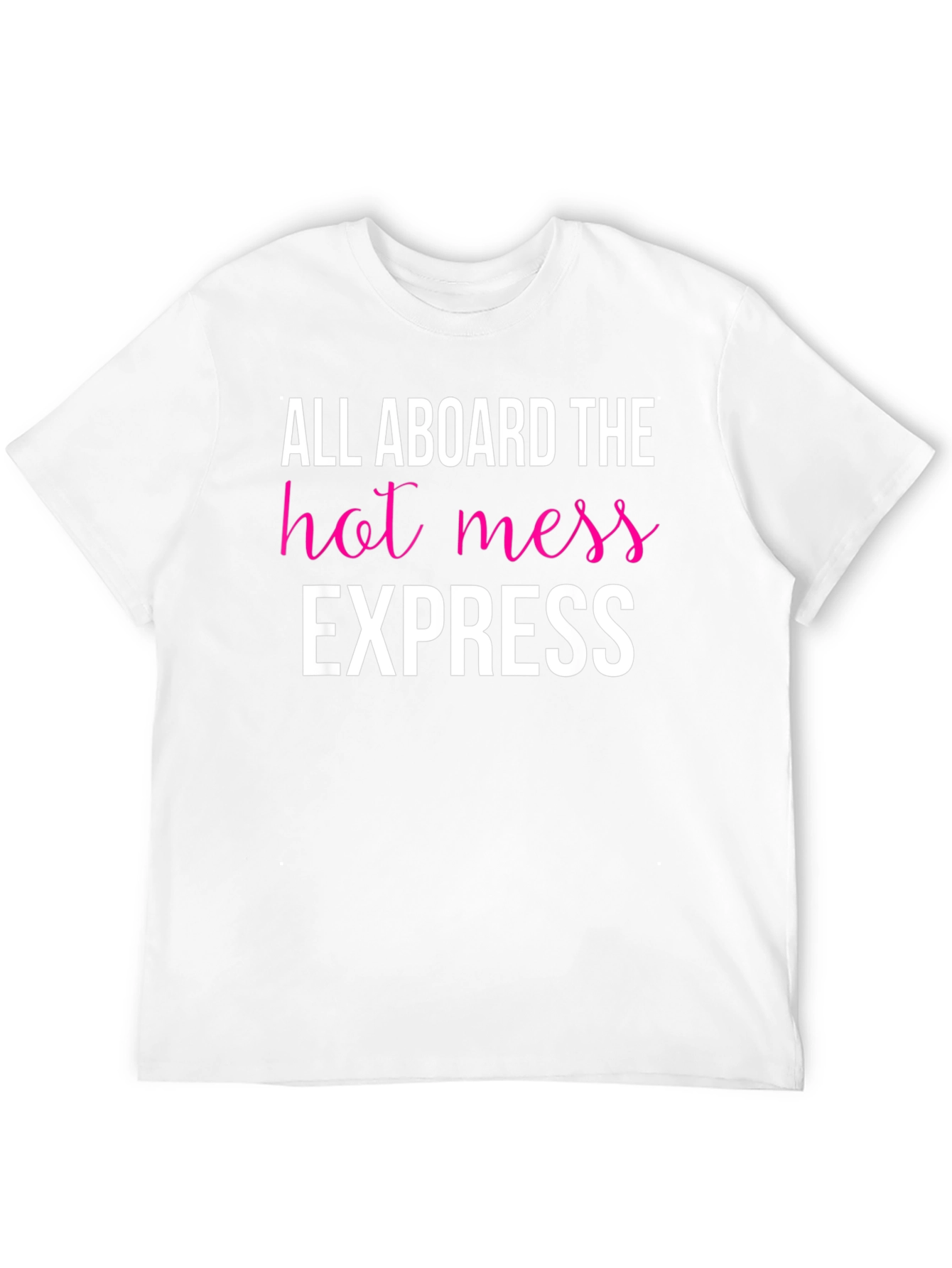 Black Hot Mess Express T-Shirt - Novelty Graphic Tee view 12