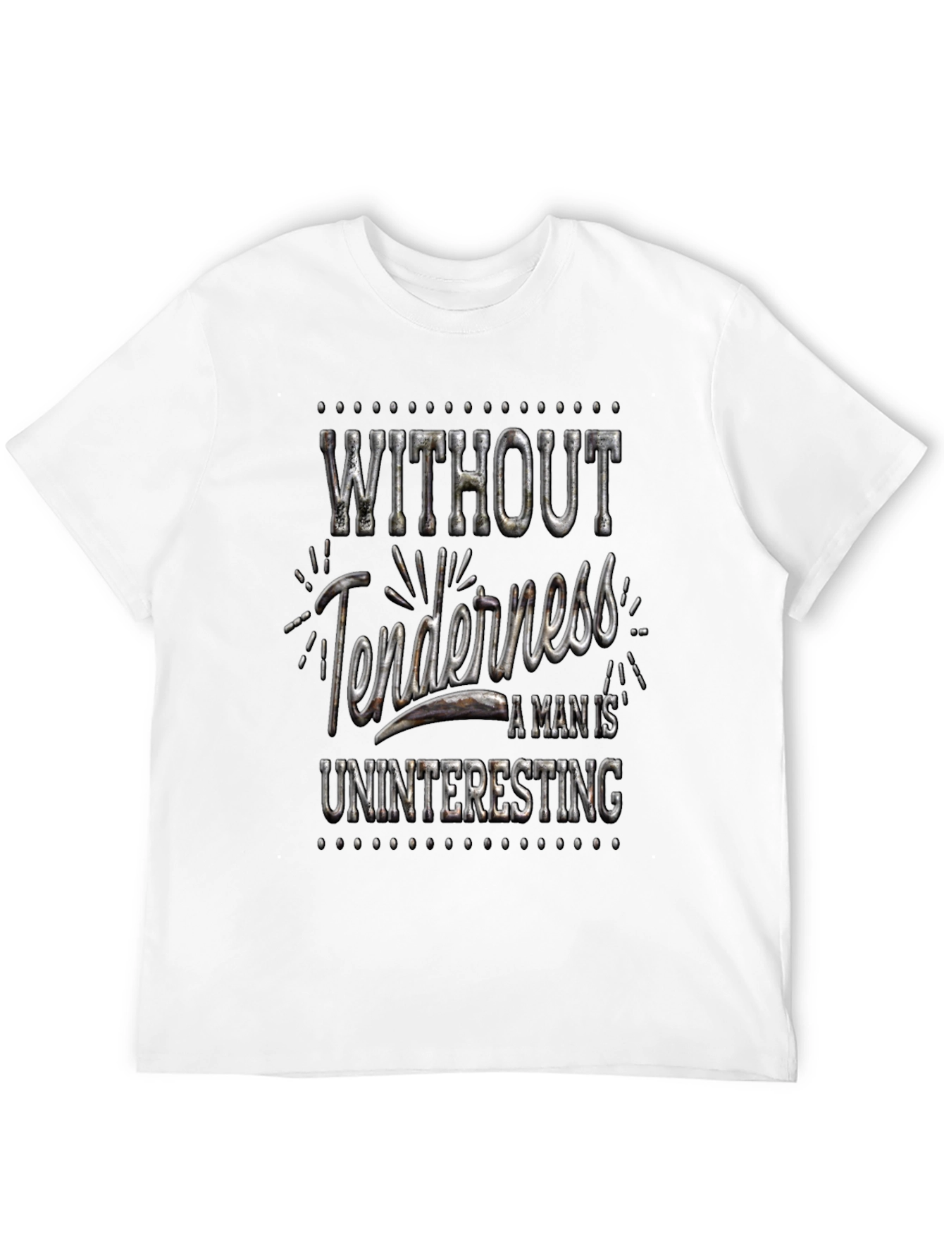 Black Without Tenderness T-Shirt view 12