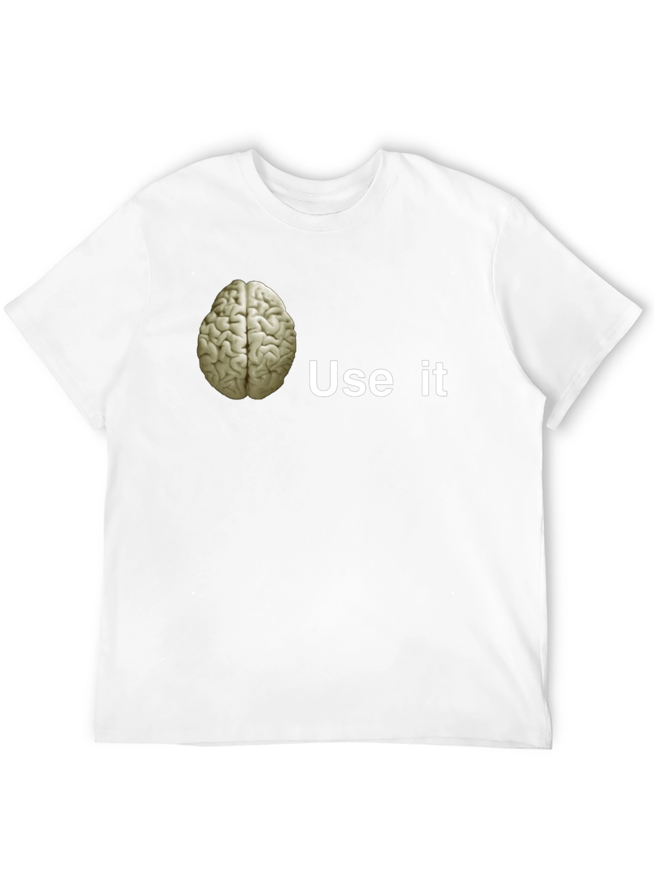 Black Brain Use It Graphic Tee view 12