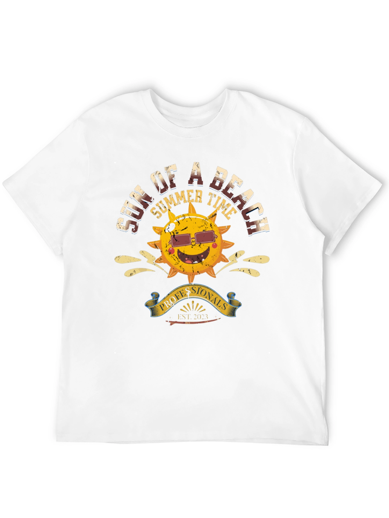 Black Sun of a Beach Summer T-Shirt view 12