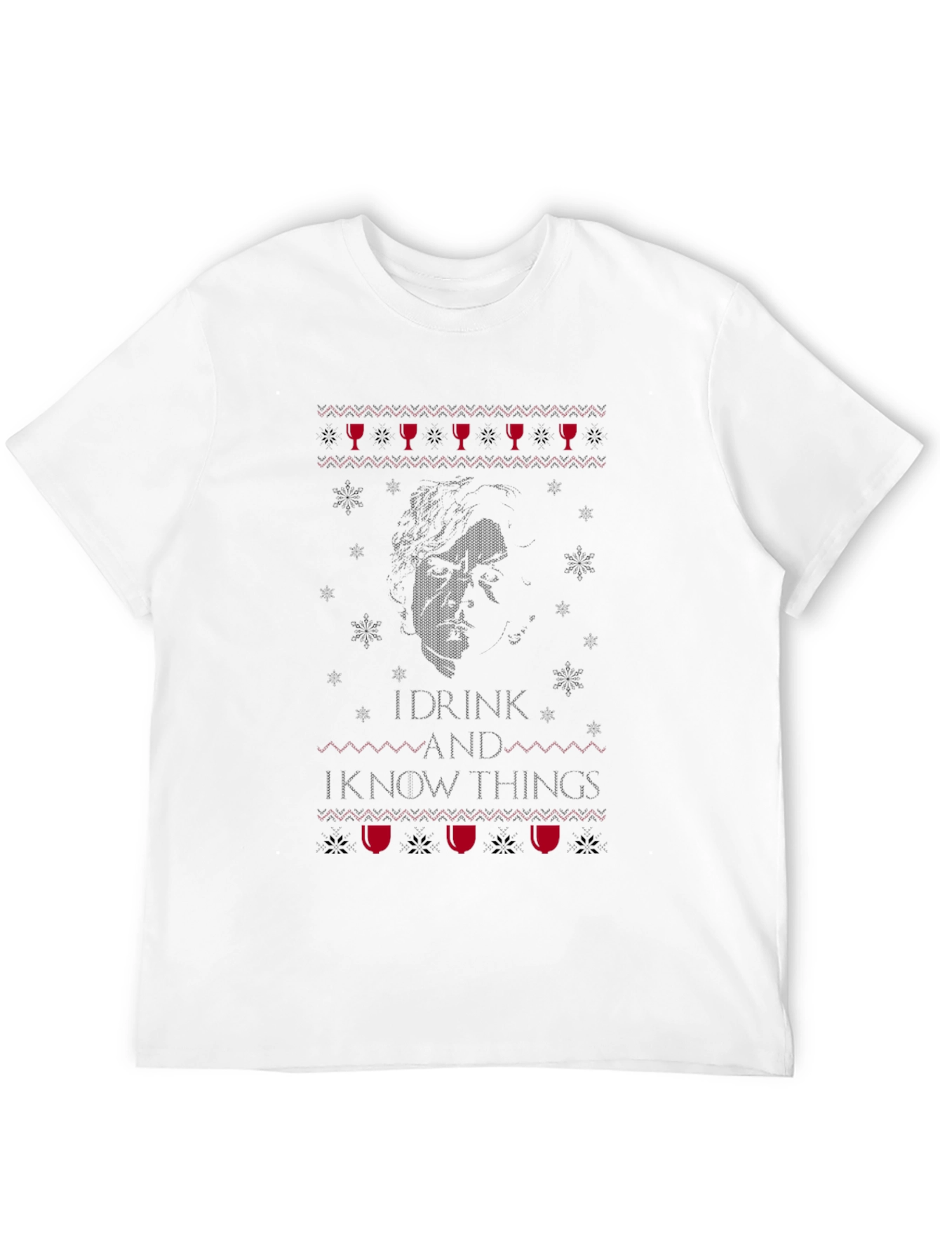 Black I Drink and I Know Things Graphic Tee view 12