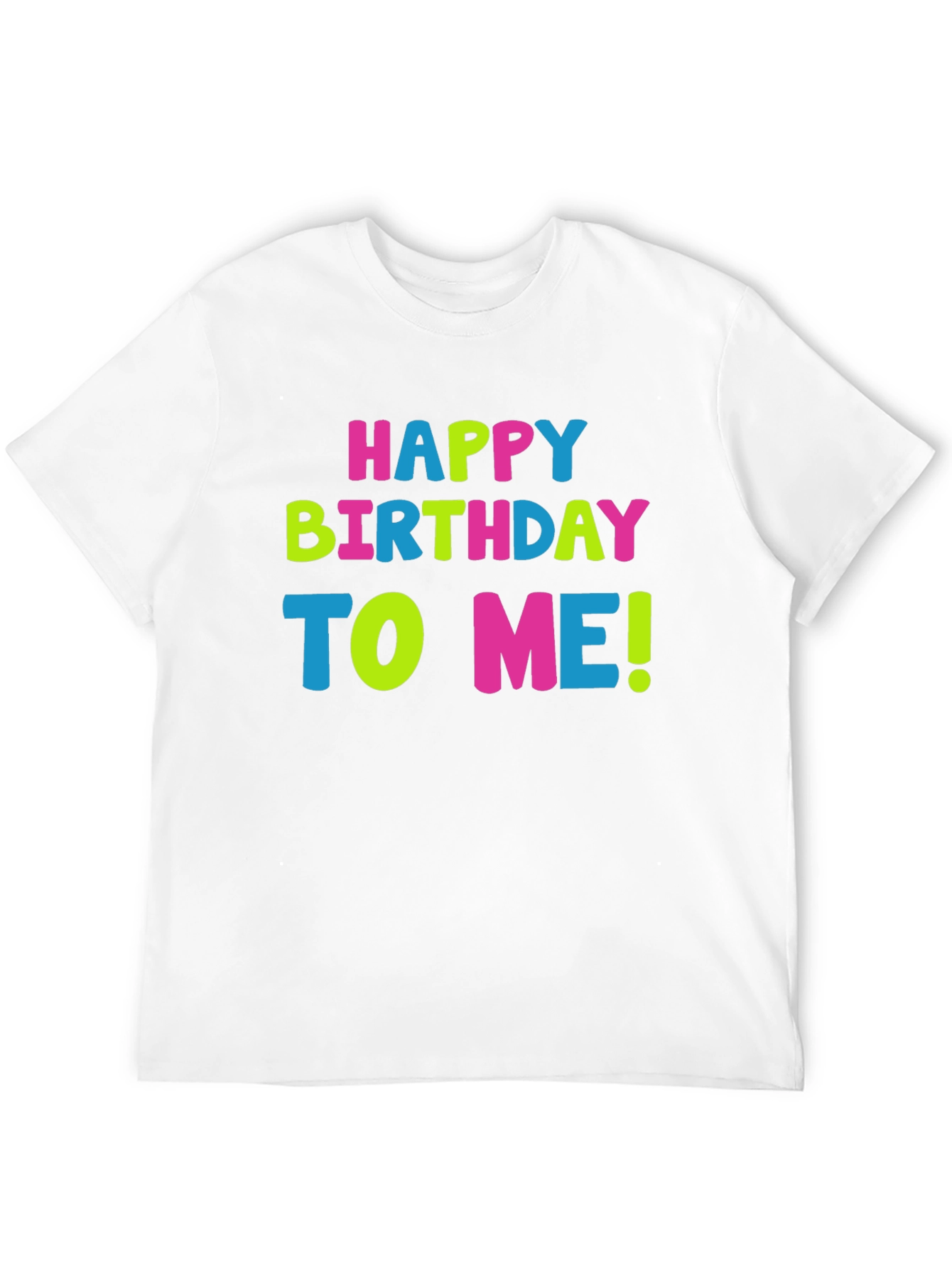 Black Happy Birthday To Me! Graphic Tee view 12