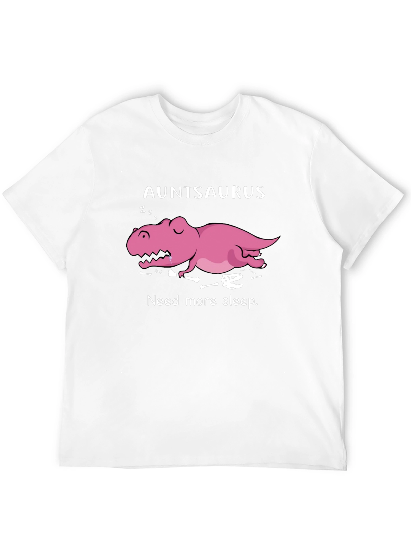 Black Auntsaurus T-Shirt - Need More Sleep Tee view 12