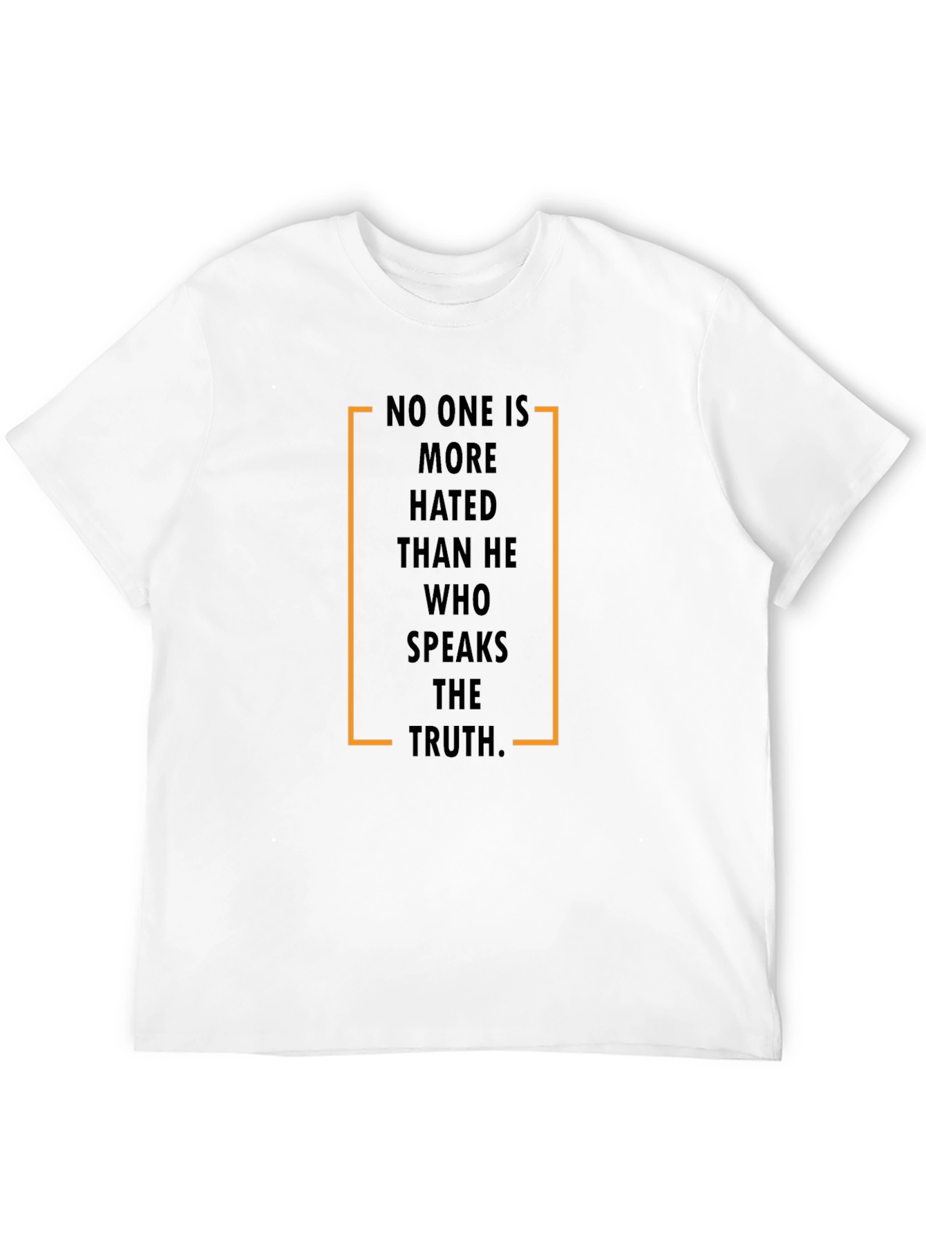 Black Truth T-Shirt: Speak Your Mind in Style view 12