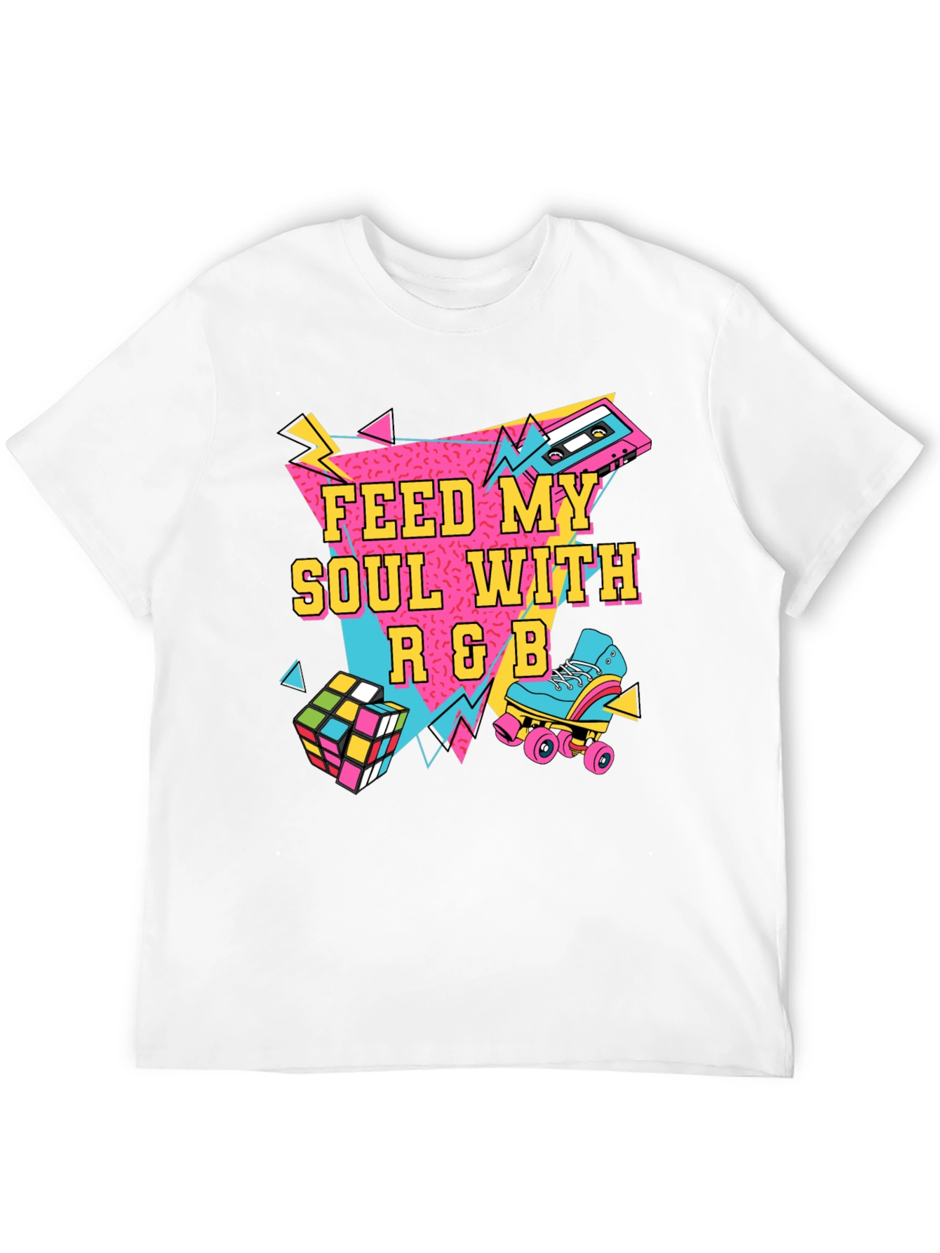 Retro R&B Music Graphic T-Shirt - 12