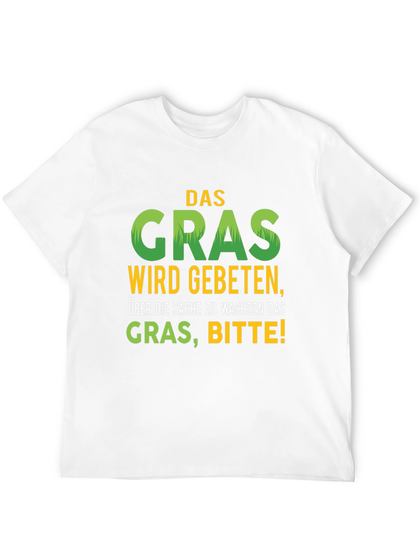 Black Funny Grass T-Shirt view 12