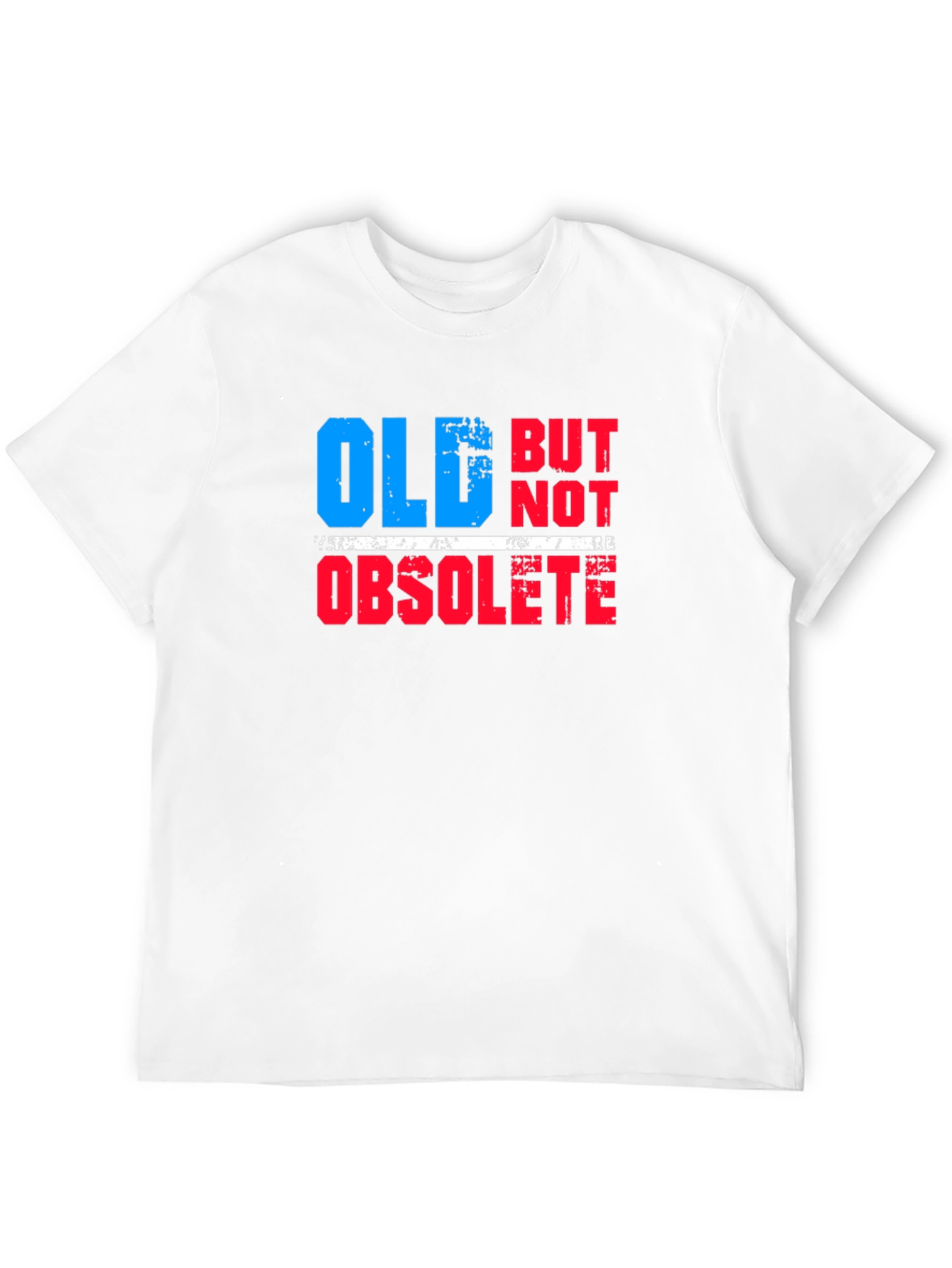 Black Old But Not Obsolete Graphic Tee view 12