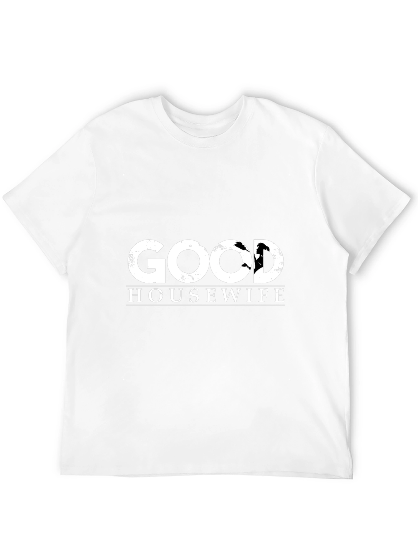 Black Good Housewife Graphic Tee - Black Short Sleeve Shirt view 12