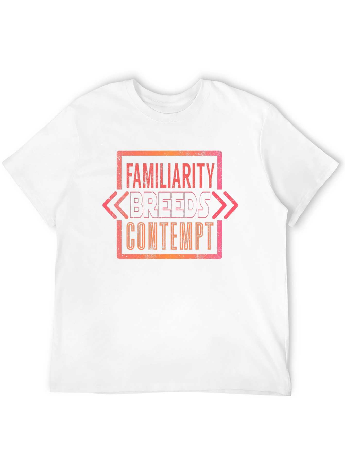 Black Familiarity Breeds Contempt Graphic Tee view 12