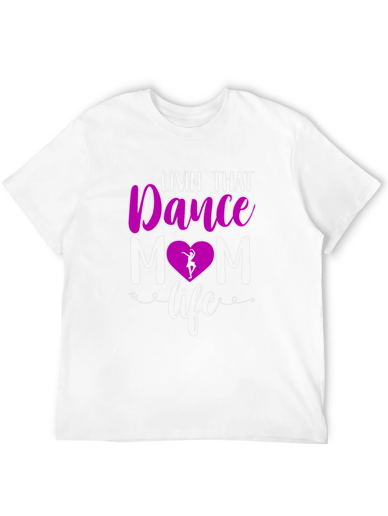 Black Dance Mom T-Shirt - Livin' That Life! view 12