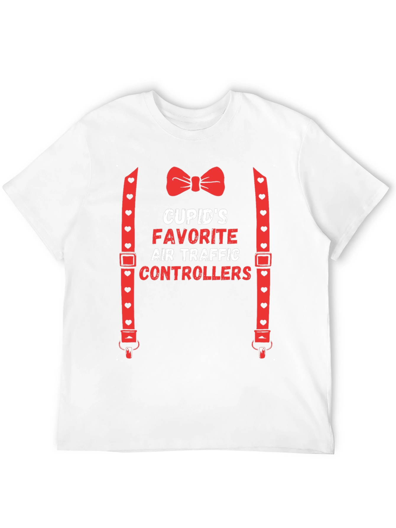 Black Cupid's Favorite Air Traffic Controllers T-Shirt view 12