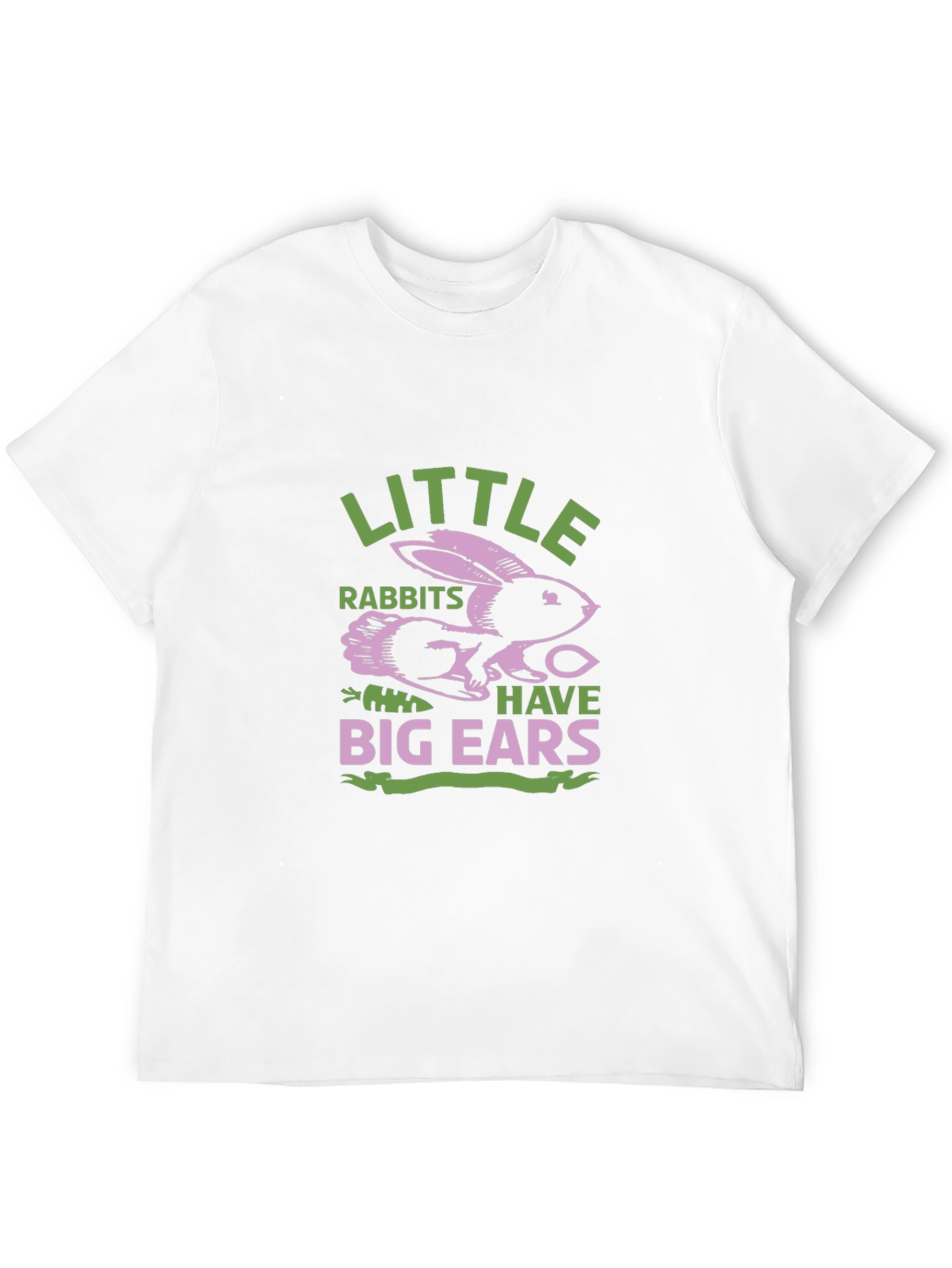 Black Little Rabbits Big Ears Graphic Tee view 12
