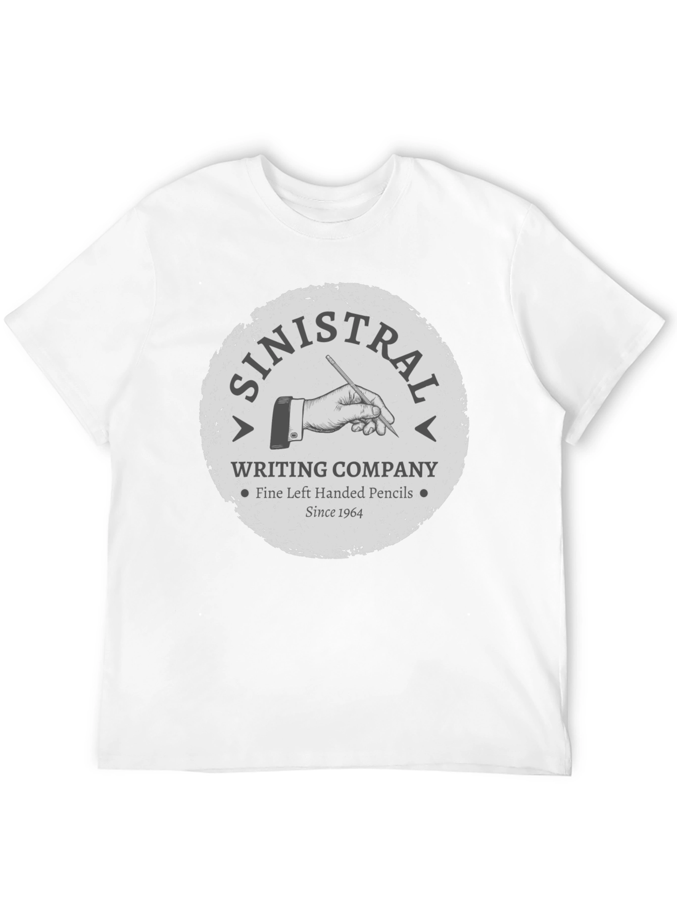 Black Sinistral Writing Company T-Shirt view 12