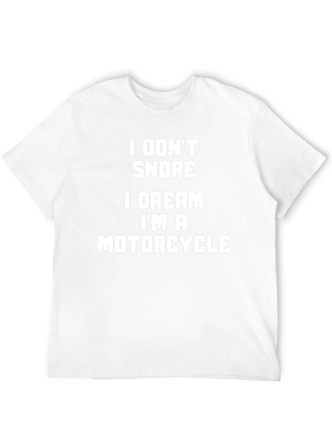 Black Funny Motorcycle Dream T-Shirt view 12