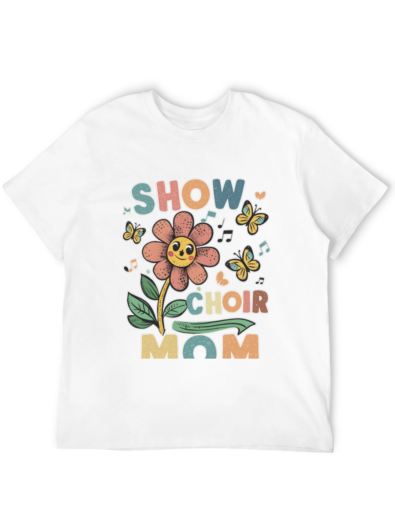 Black Show Choir Mom Graphic T-Shirt view 12