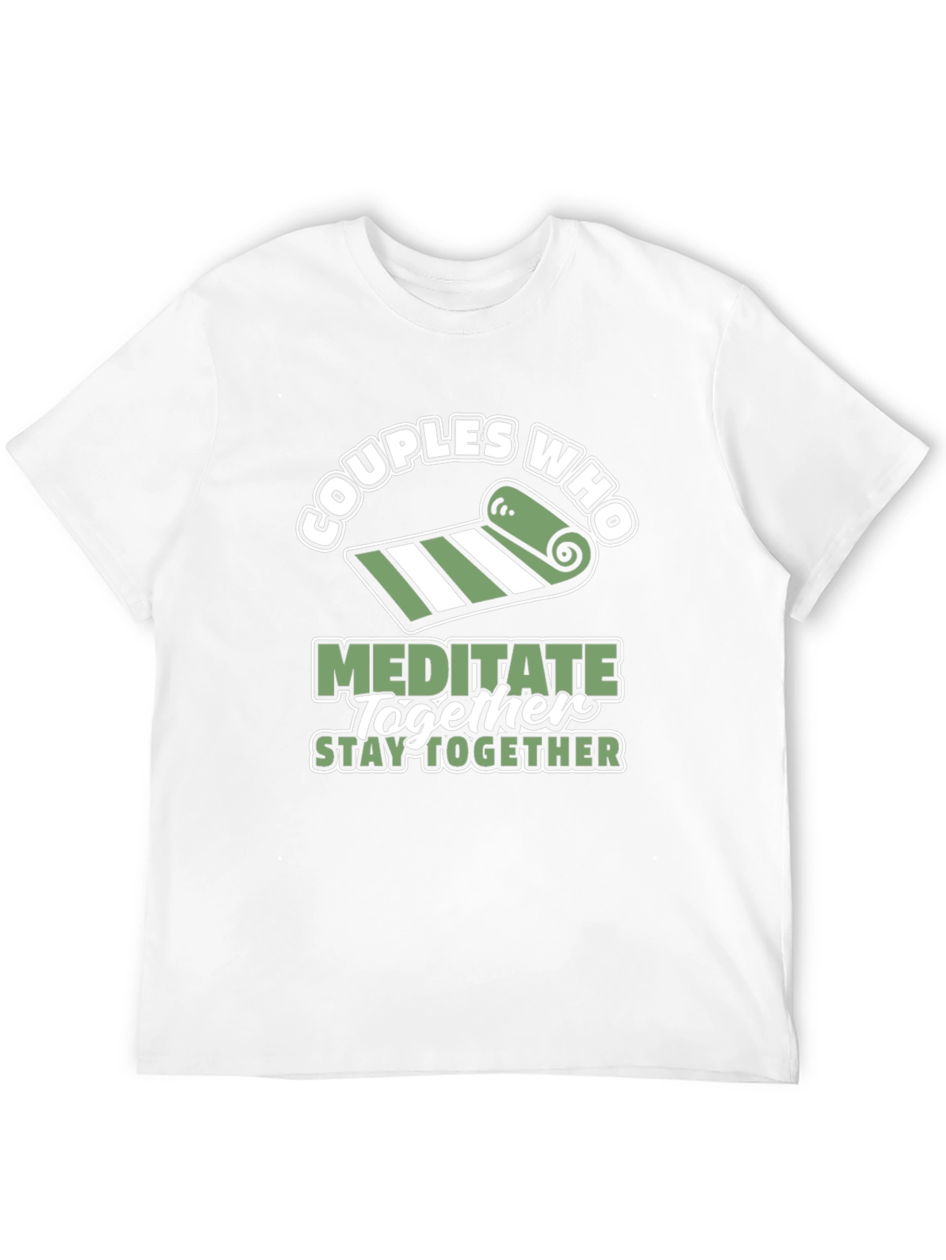 Black Couples Who Meditate Together T-Shirt view 12