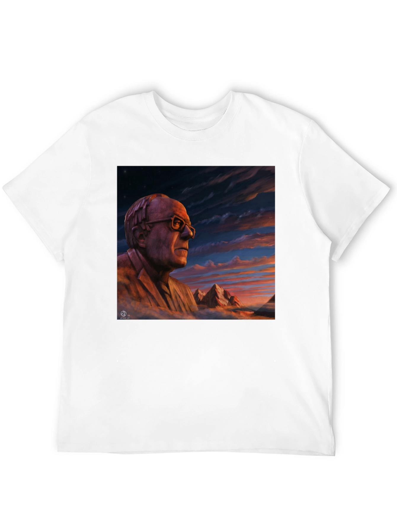 Artistic Portrait Graphic T-Shirt - 12