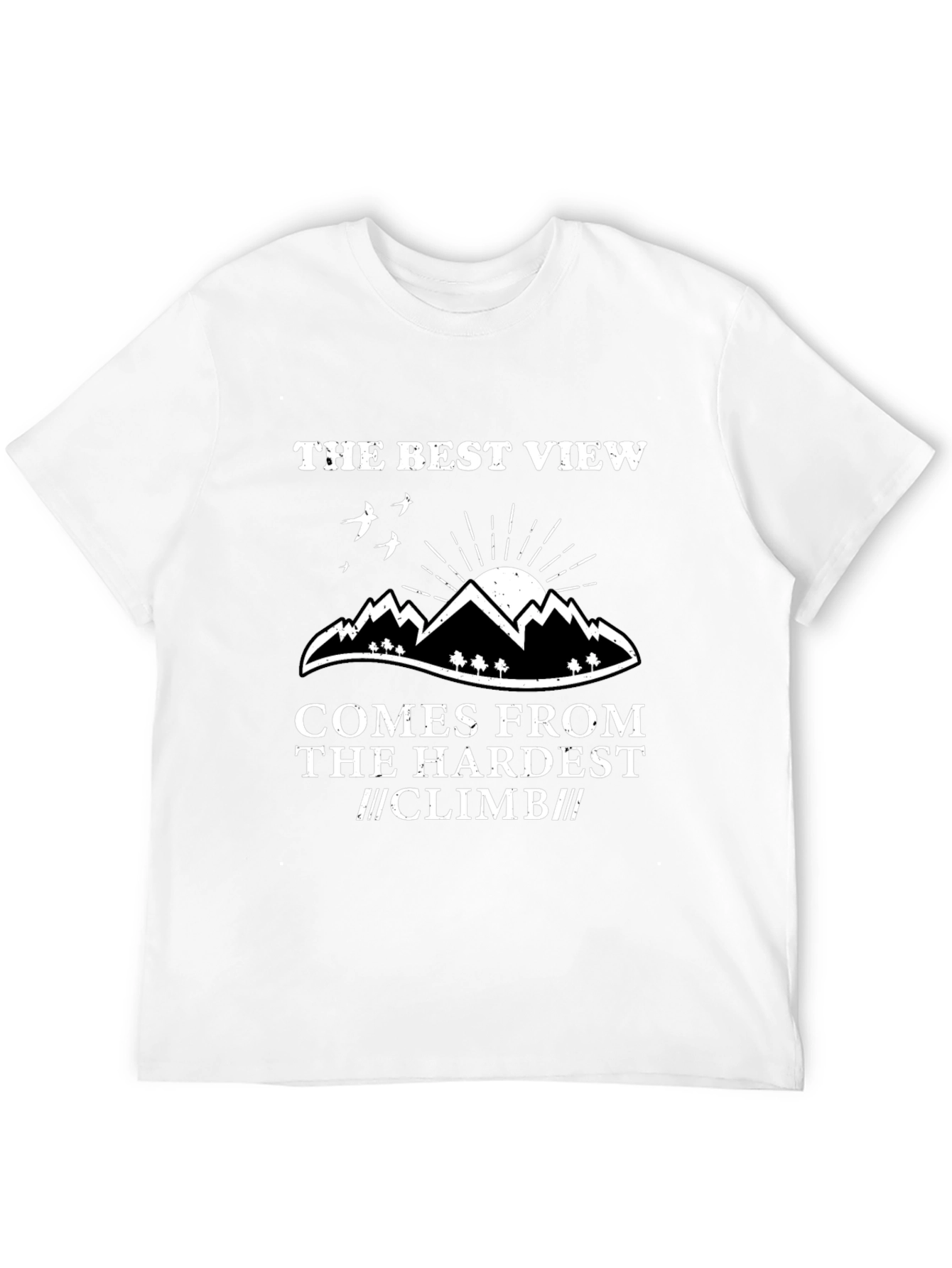 The Best View Climbing T-Shirt - 12