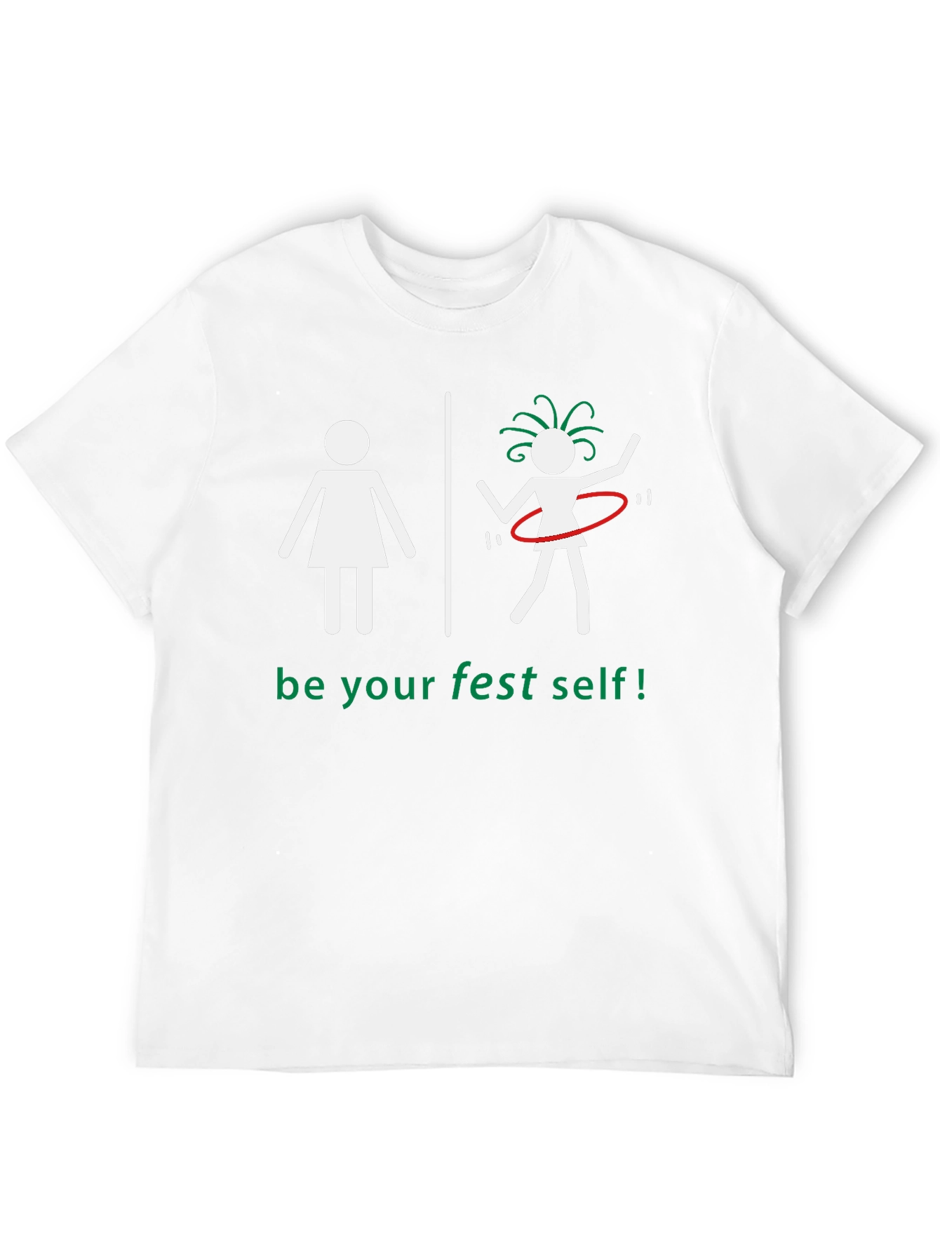 Black Be Your Fest Self Graphic Tee view 12