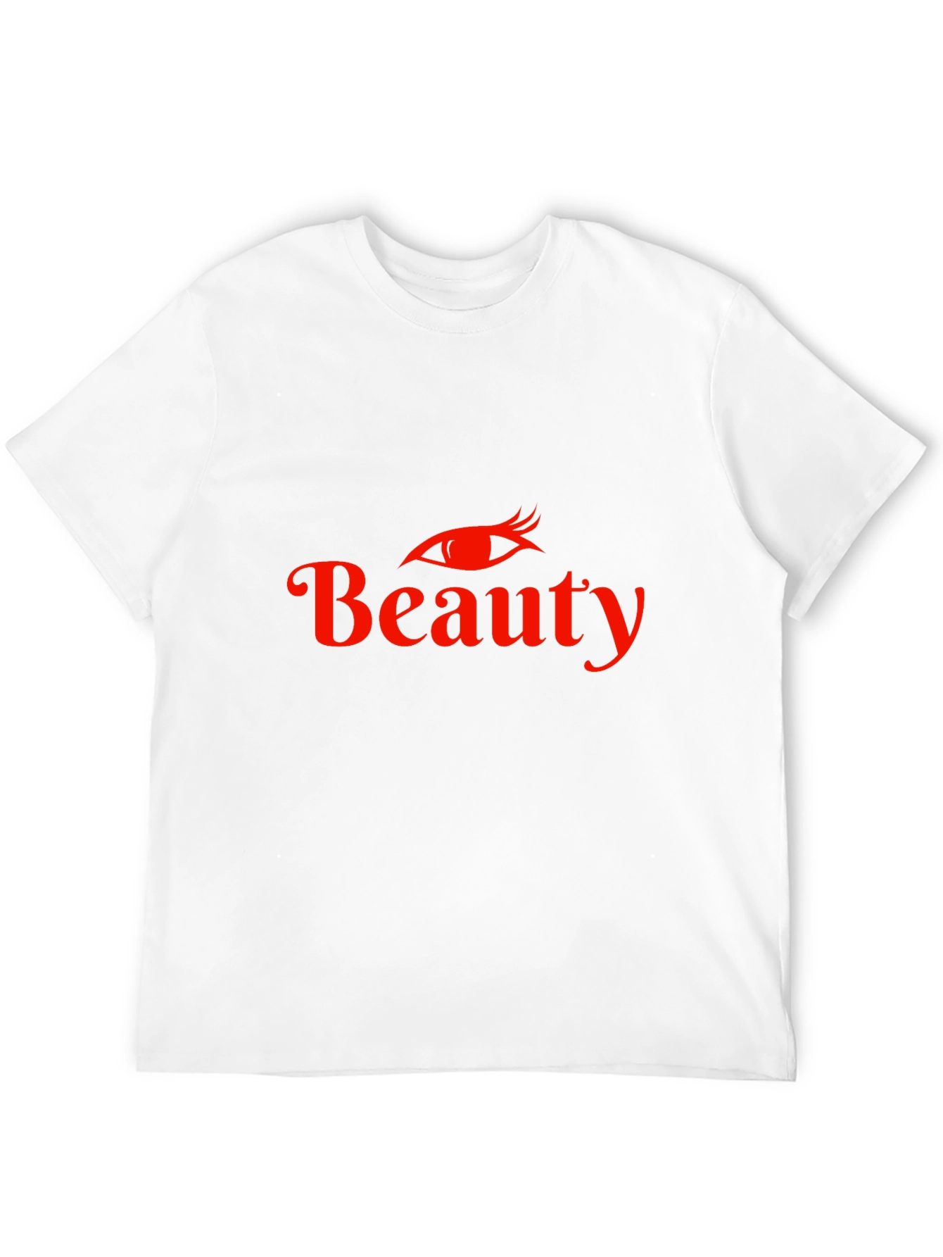 Black Beauty Eye Graphic Tee - Black Cotton T-Shirt view 12
