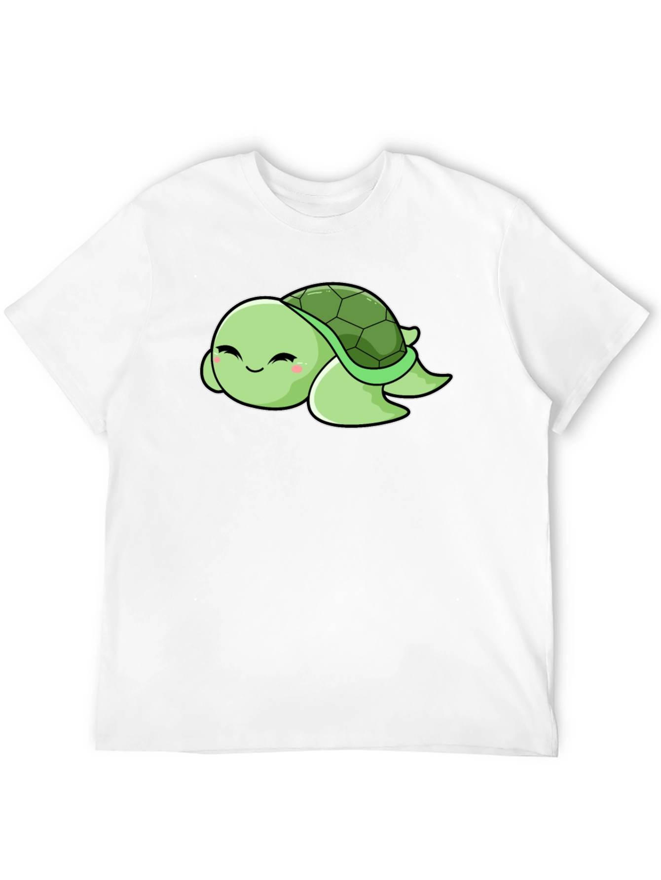Black Cute Turtle Graphic Tee - Soft & Stylish view 12