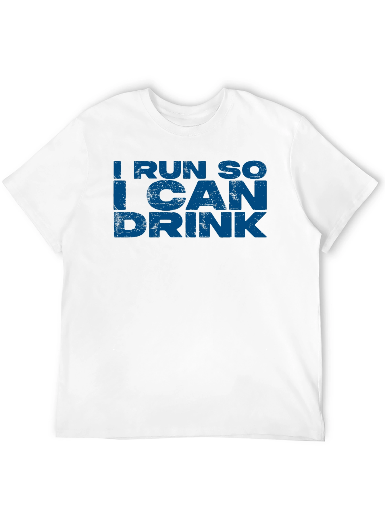 Black I Run So I Can Drink T-Shirt - Funny Workout Tee view 12