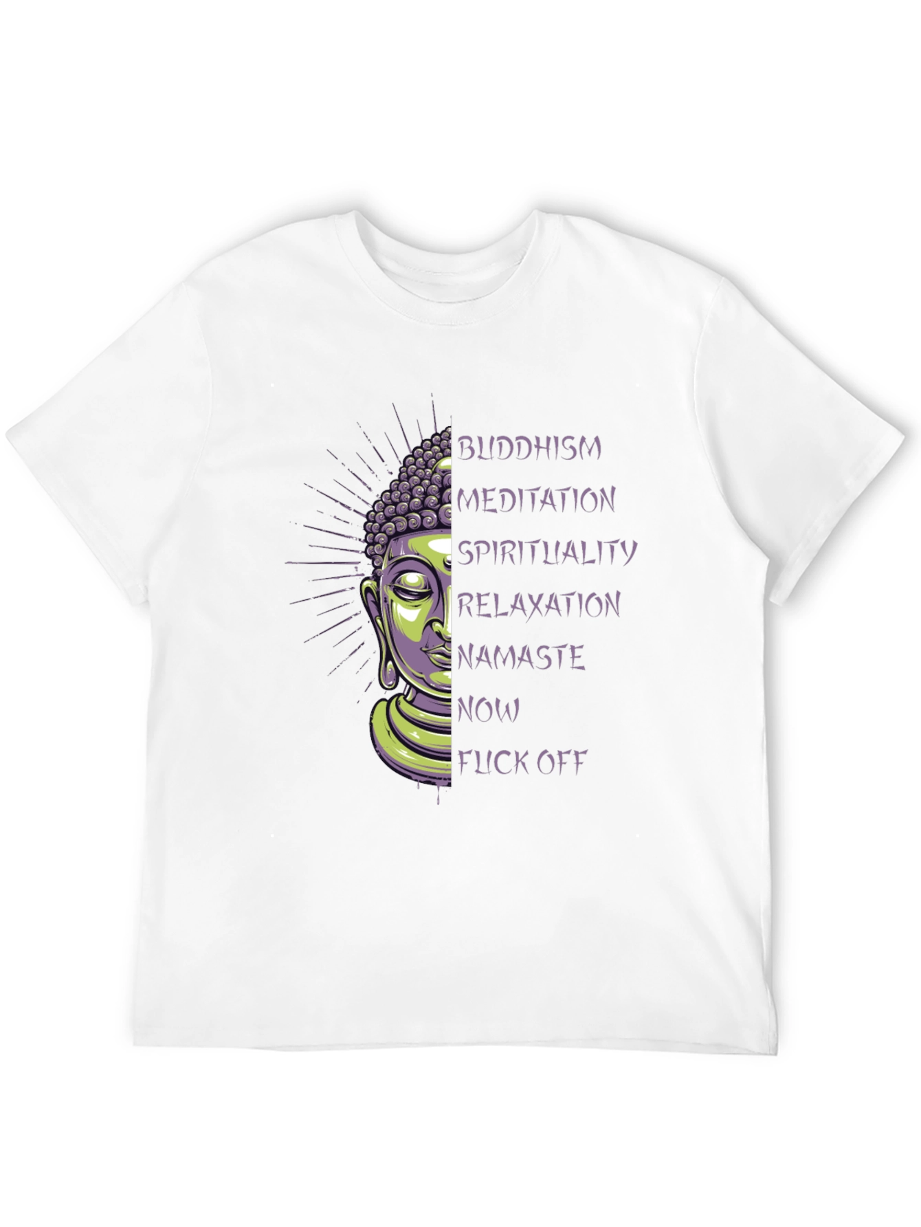 Buddha Meditation T-Shirt - Spiritual Zen Tee - 12