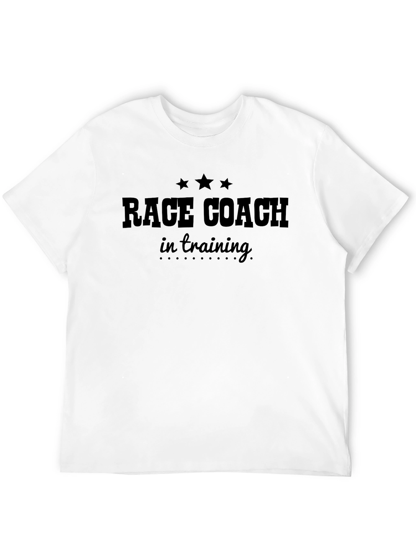 Black Race Coach in Training T-Shirt view 12
