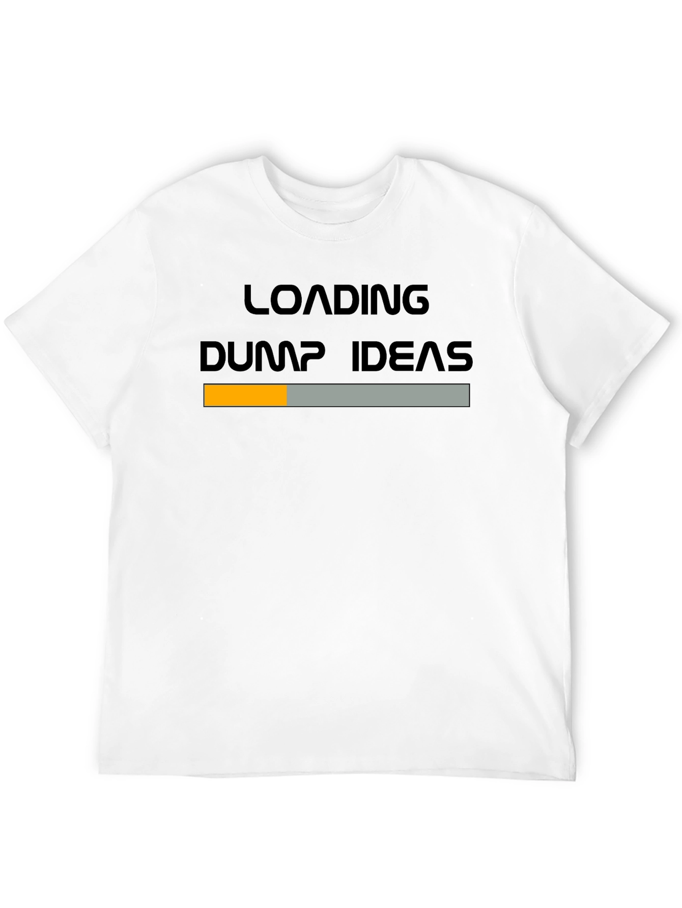 Black Loading Dump Ideas Graphic Tee - Funny Novelty T-Shirt view 12