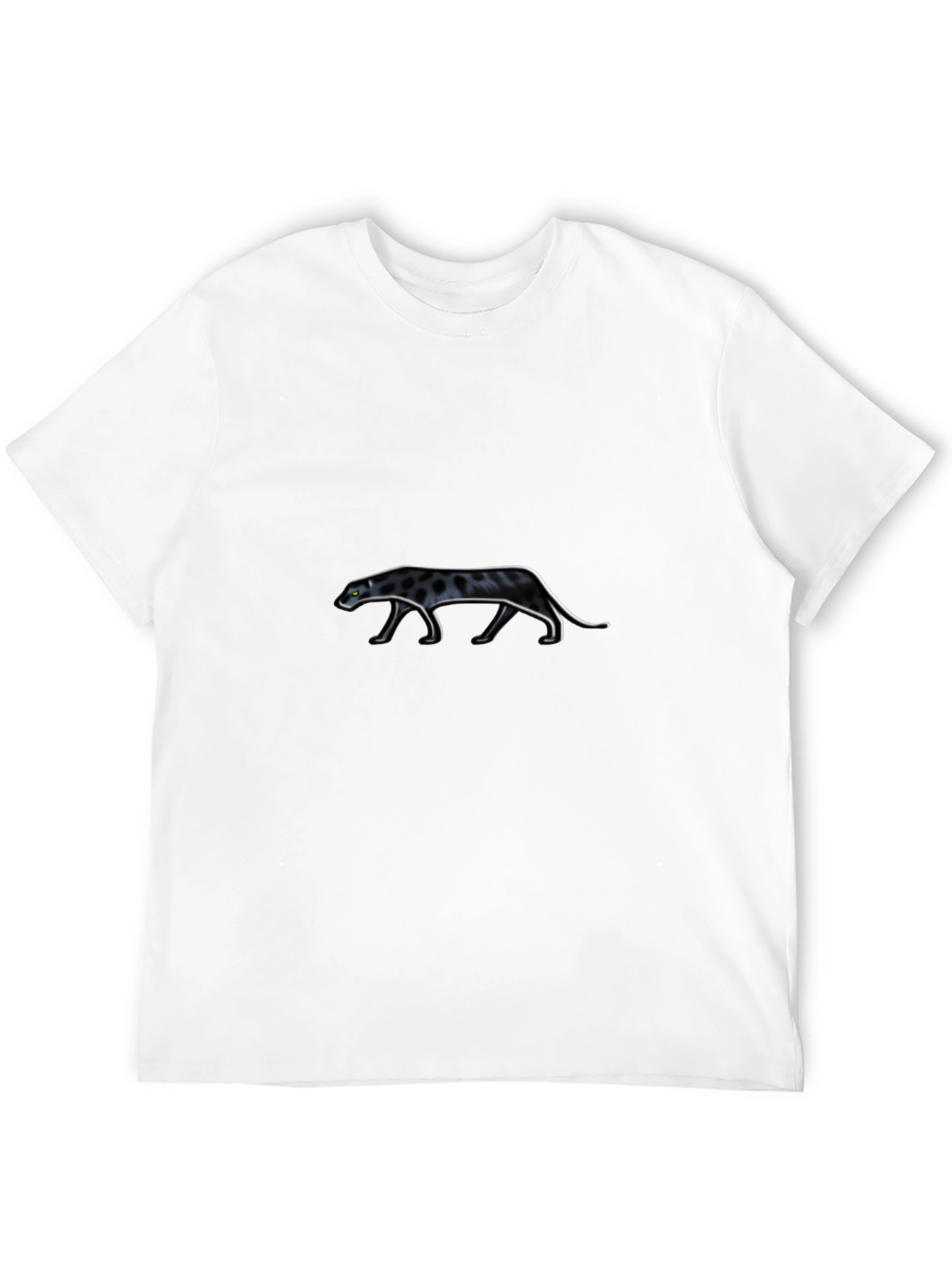Black Black Panther Graphic Tee - Men's Casual Shirt view 12