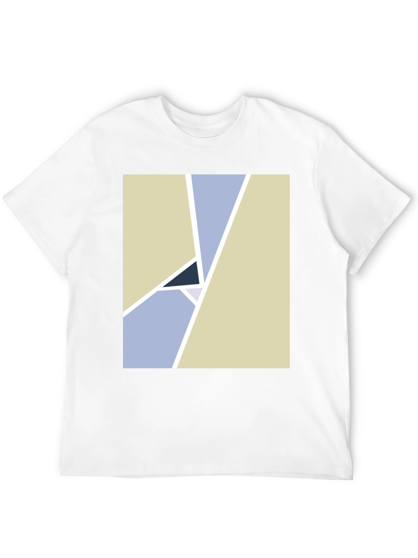 Black Geometric Minimalist Graphic Tee - Modern Art Style view 12