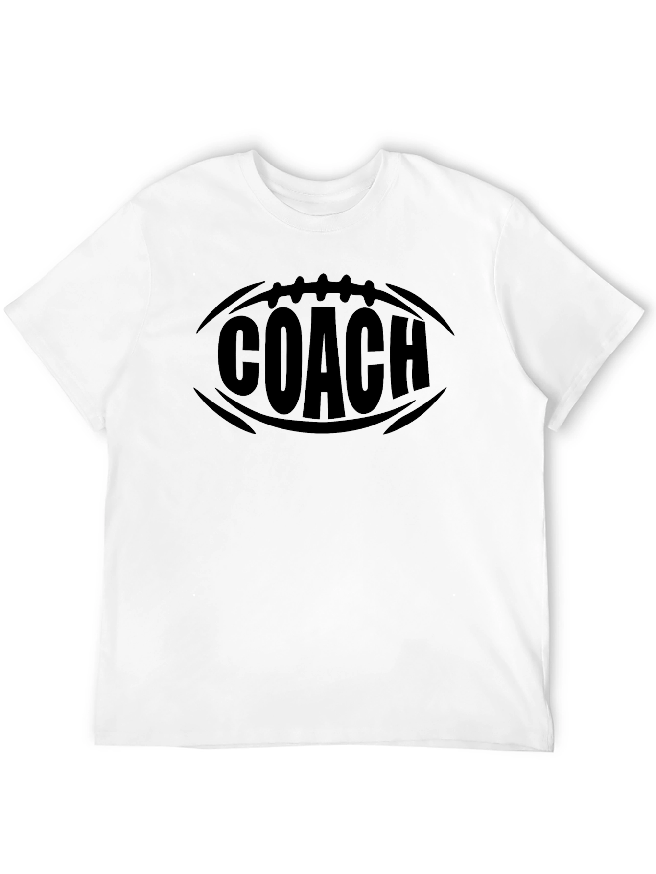 Coach Football Graphic T-Shirt - 12