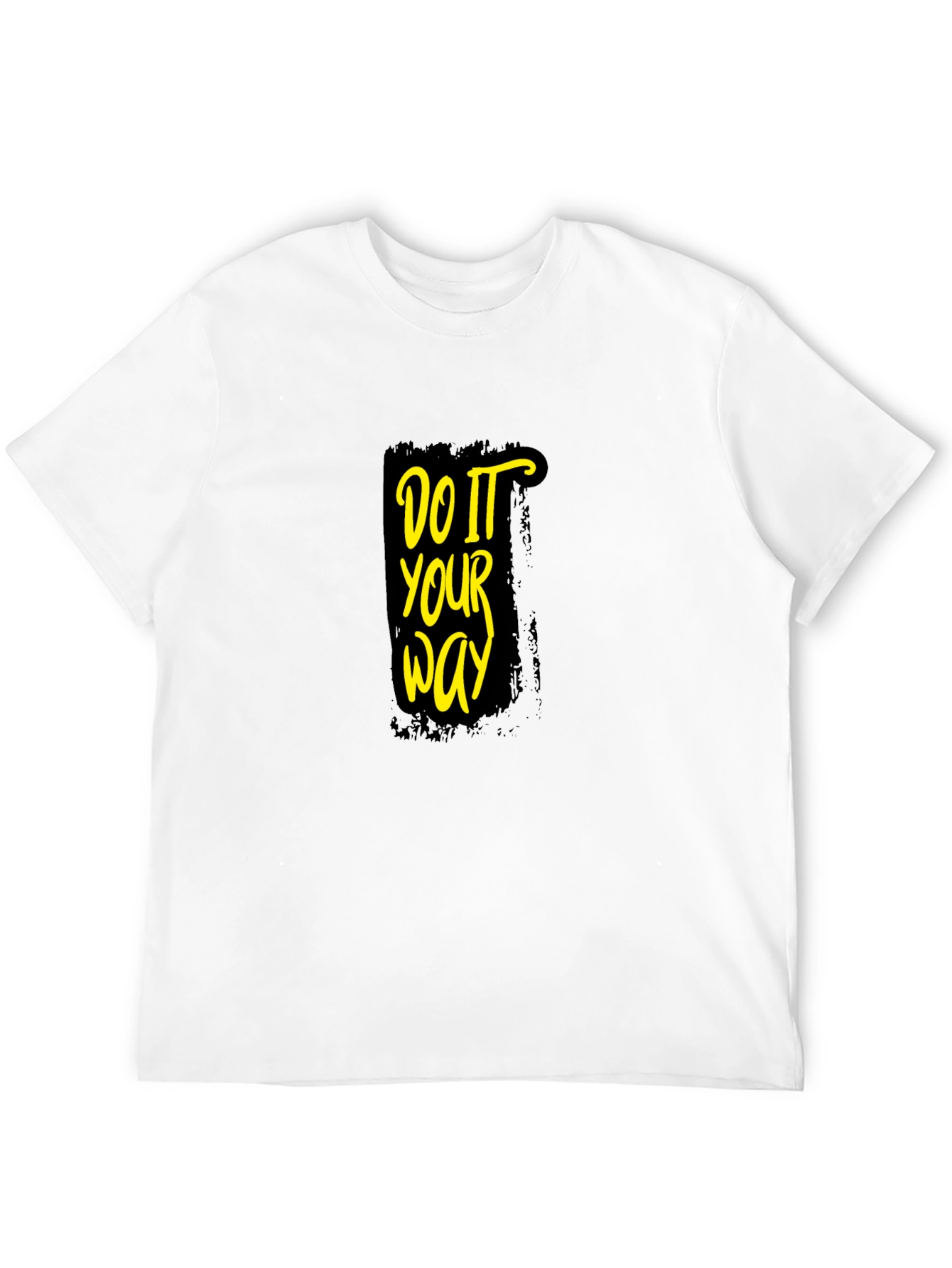 Black Black T-Shirt - Do It Your Way Graphic Tee view 12