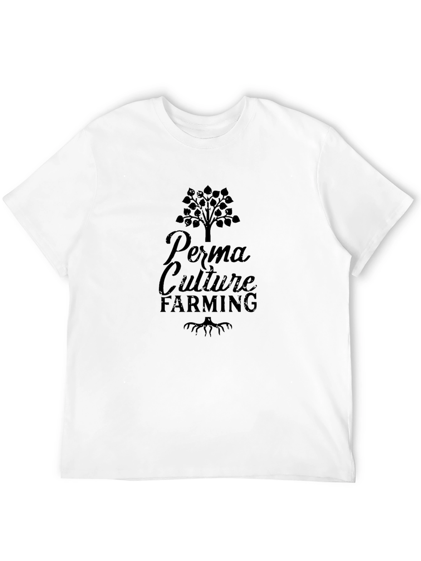 Permaculture Farming Graphic Tee - Black - 12